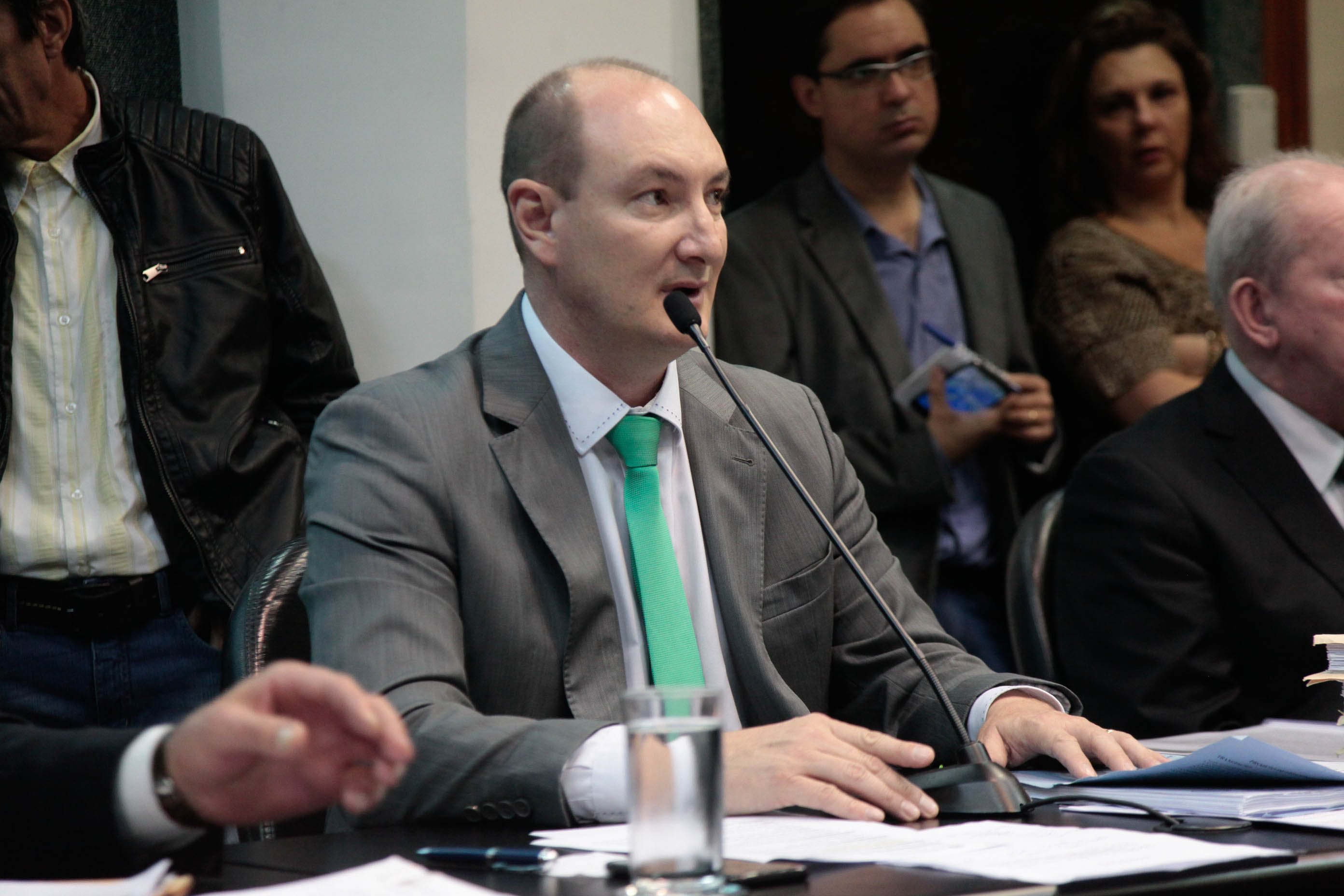 Deputado Mauro de Nadal (PMDB) em Comissão de Constituição e Justiça