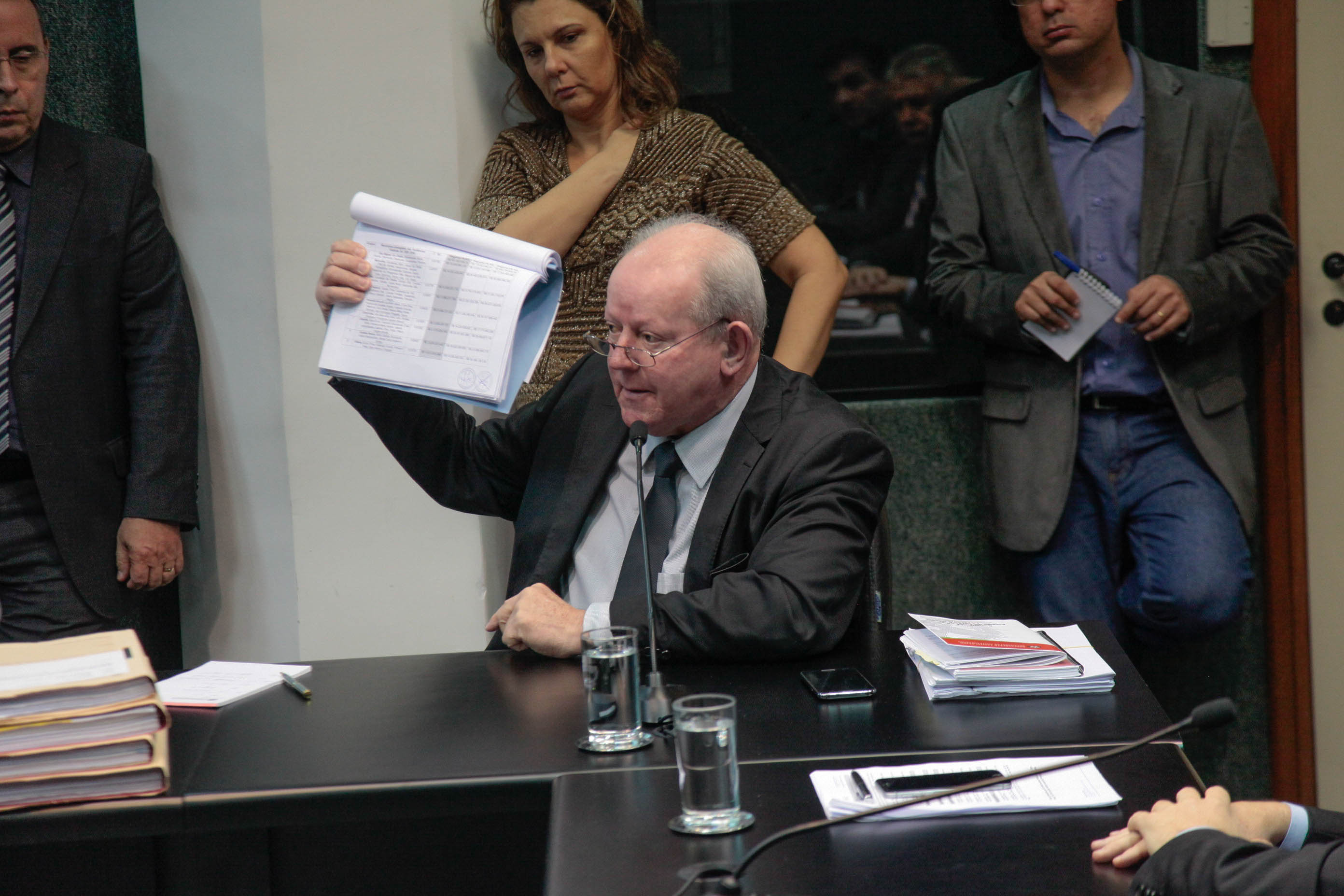 Deputado Marcos Vieira (PSDB) em Comissão de Constituição e Justiça