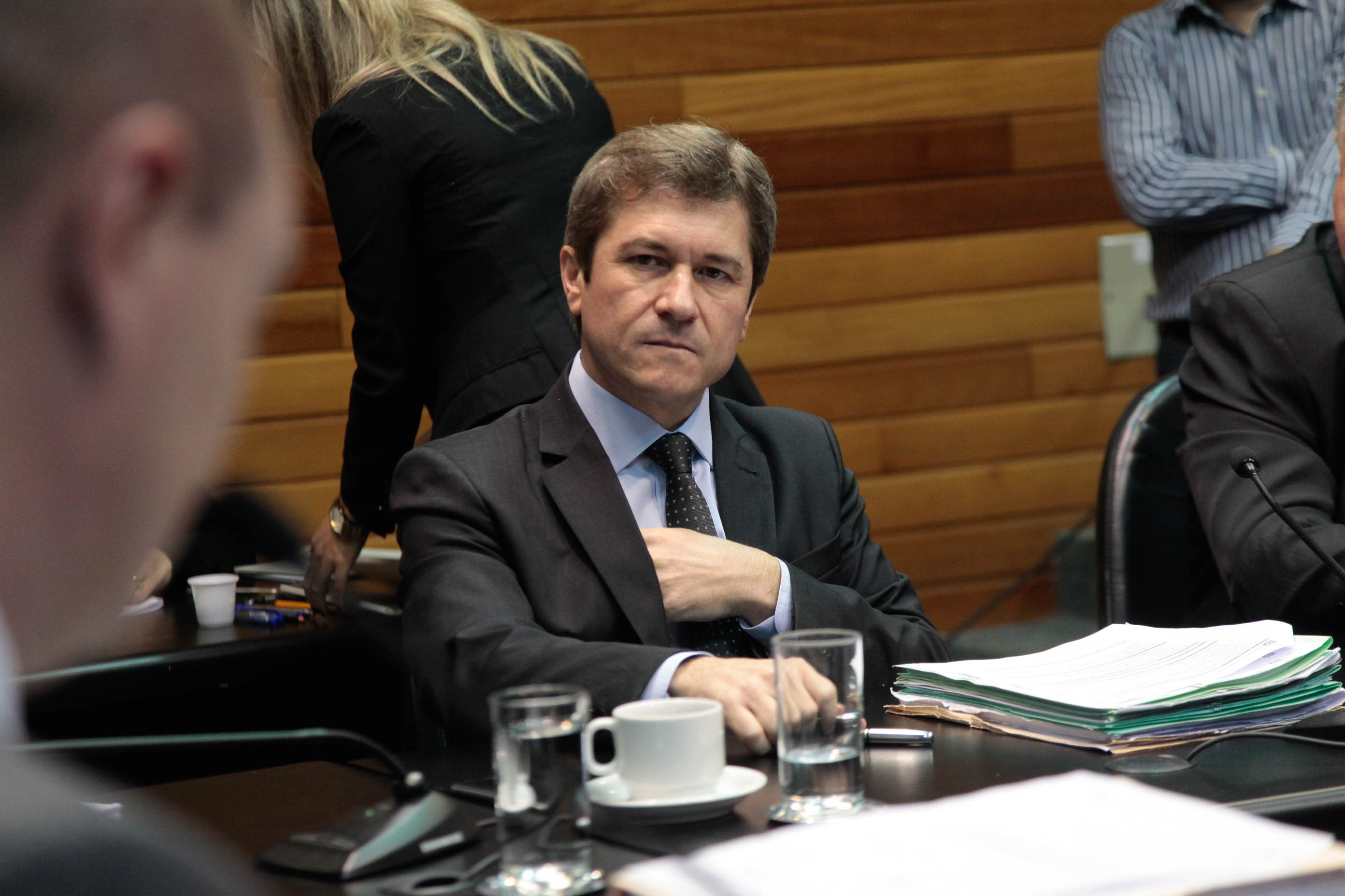 Deputado José Nei Ascari (PSD) em Comissão de Constituição e Justiça
