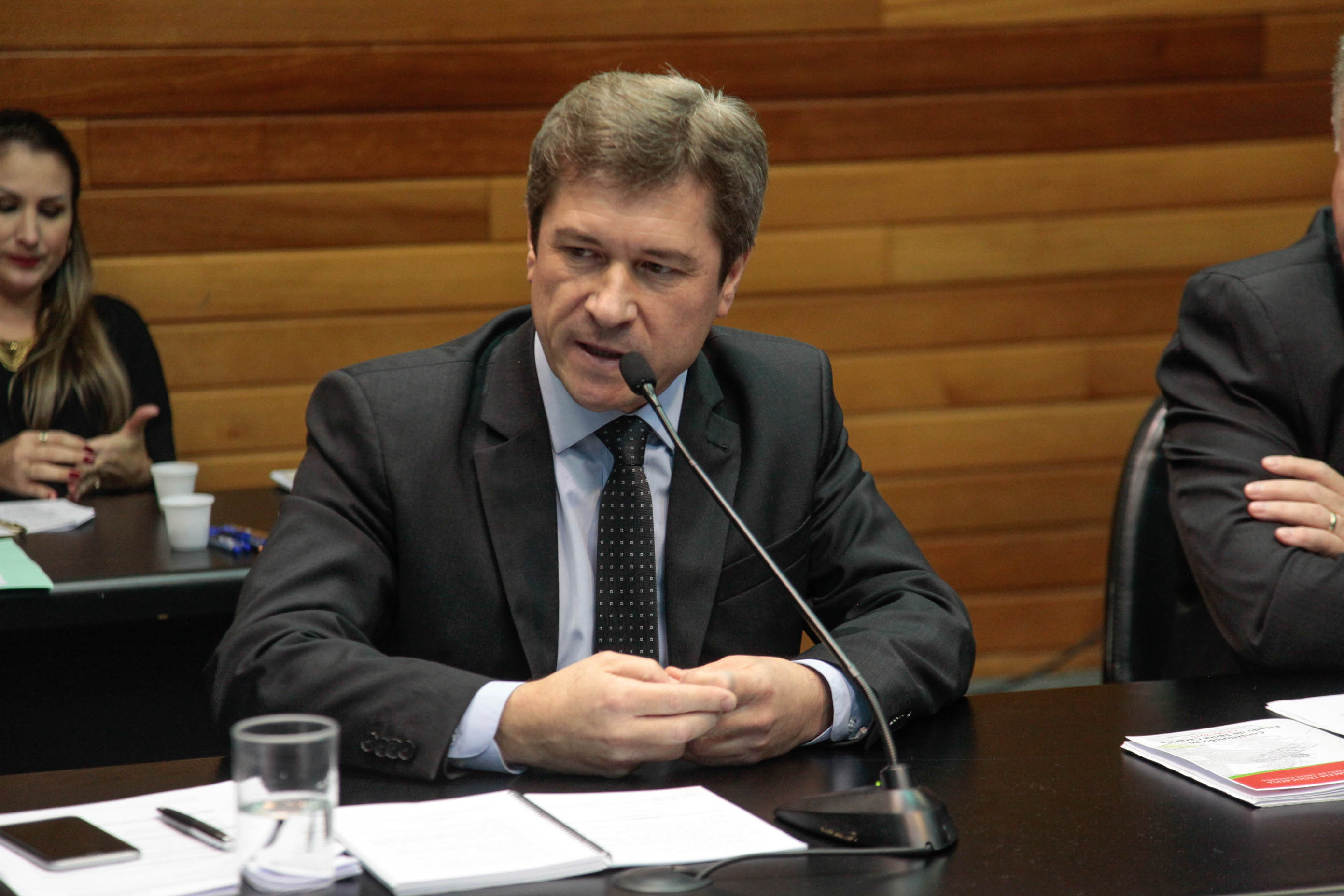 Deputado José Nei Ascari (PSD) em Comissão de Constituição e Justiça