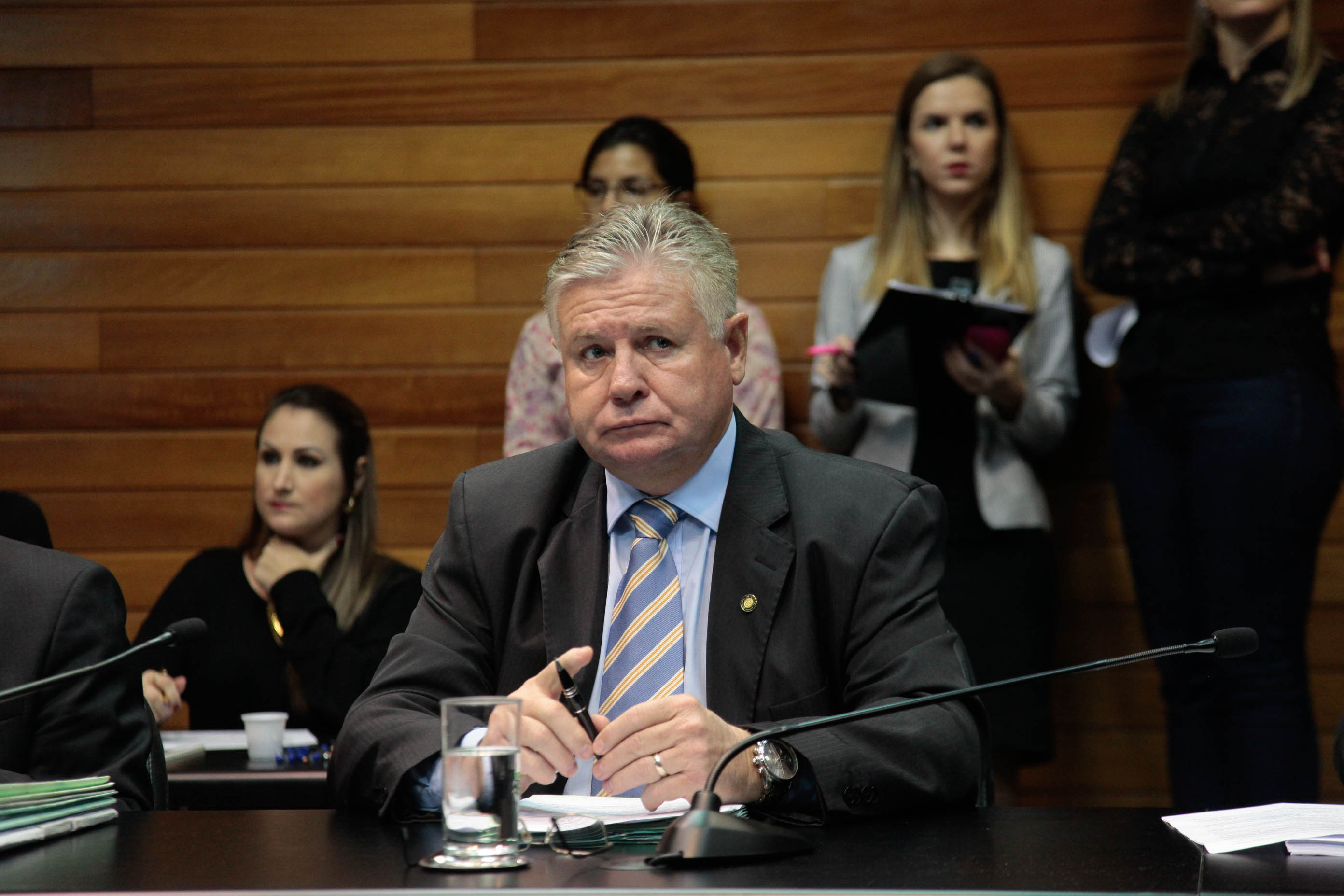 Deputado Nilso Berlanda (PR) em Comissão de Constituição e Justiça