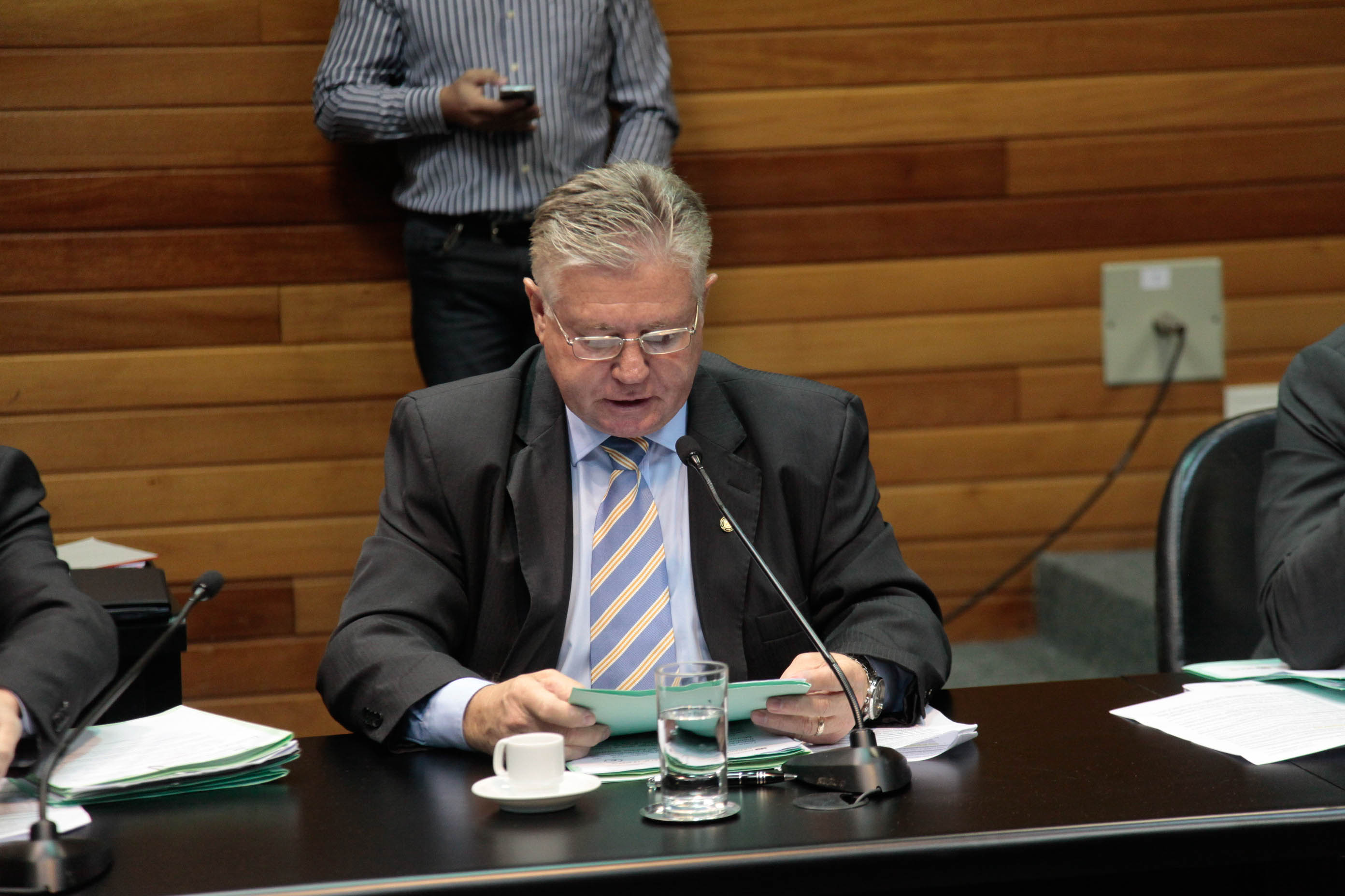 Deputado Nilso Berlanda (PR) em Comissão de Constituição e Justiça