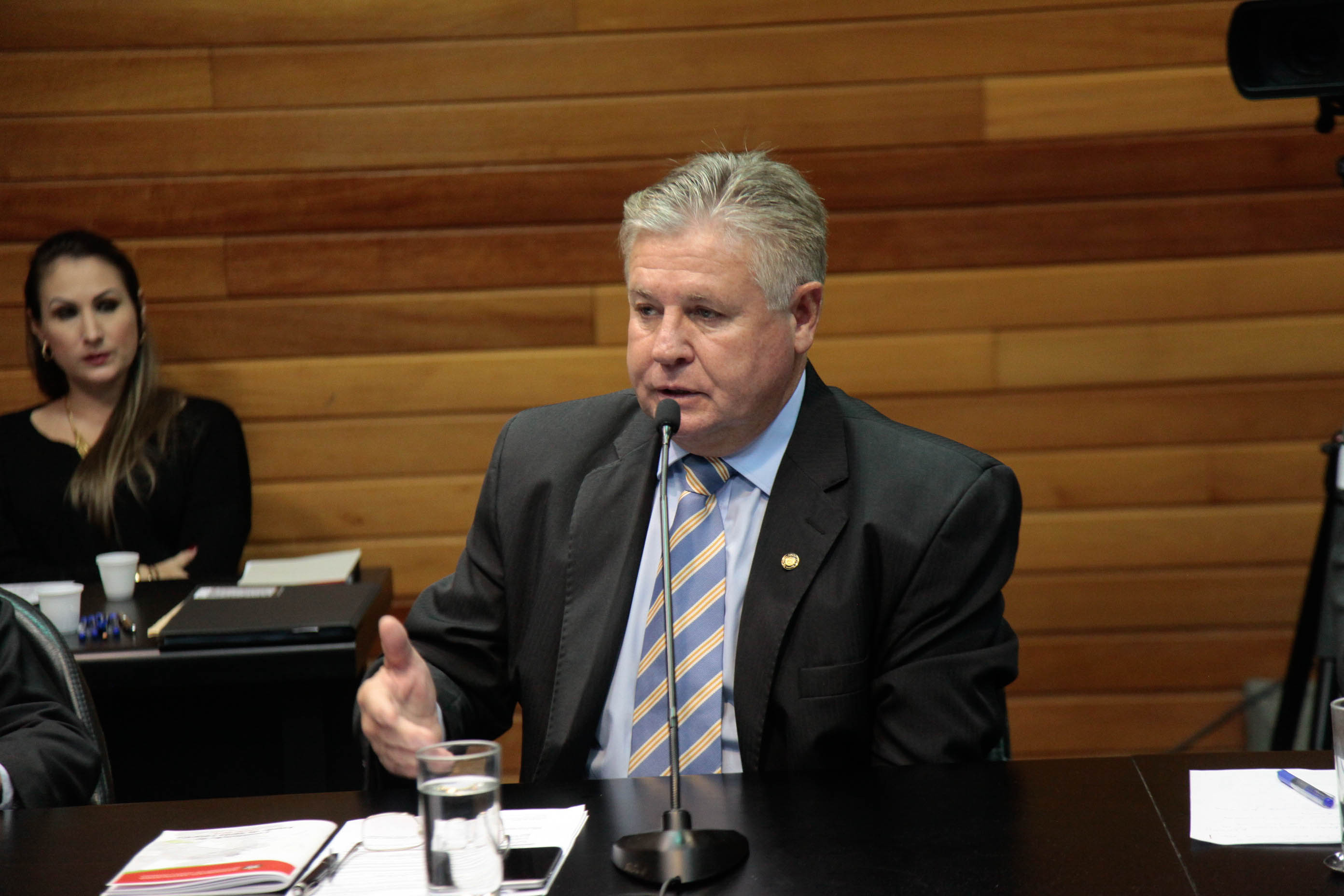Deputado Nilso Berlanda (PR) em Comissão de Constituição e Justiça