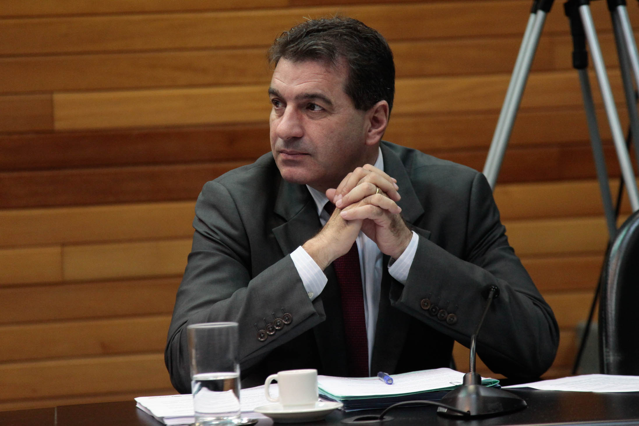 Deputado Valdir Cobalchini (PMDB) em Comissão de Constituição e Justiça