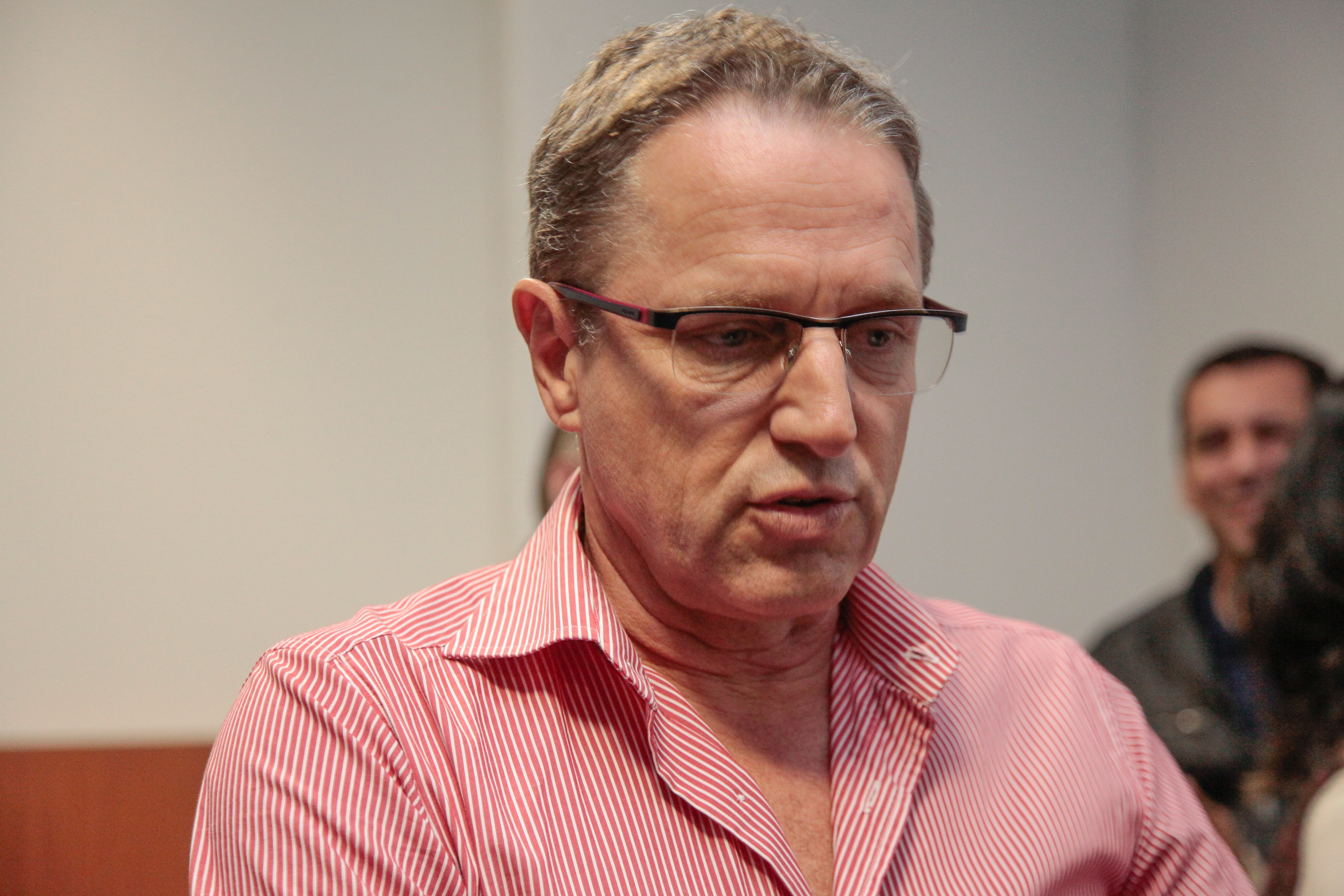 Audiência Pública sobre Segurança - Canasvieiras. Luiz Cesar Costa.