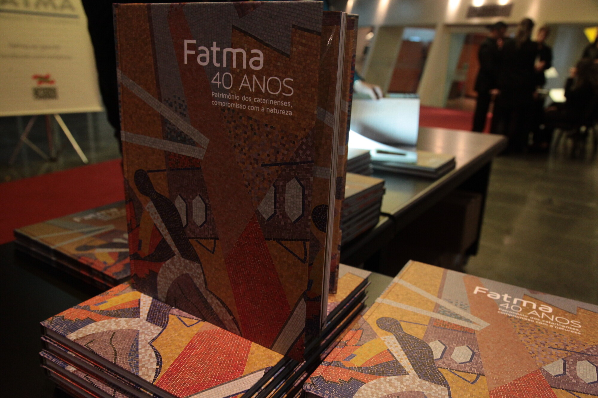 Livro resgatou os 40 anos da Fatma