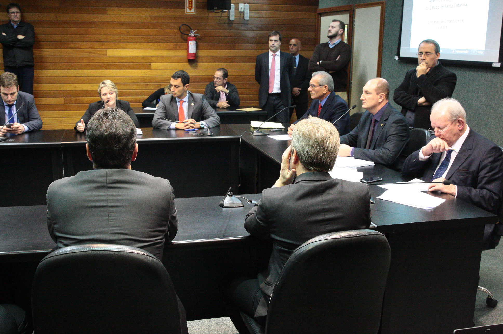 Reunião da Comissão de Constituição e Justiça.