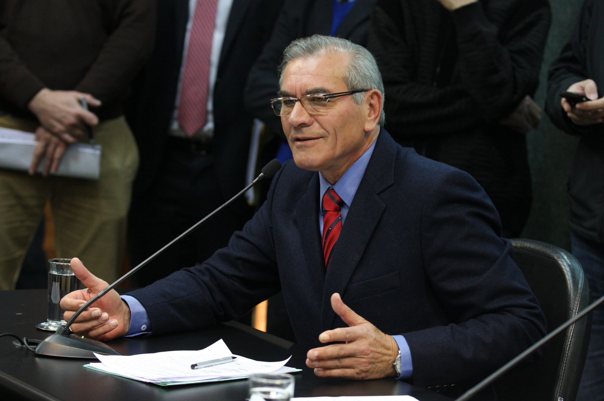 Comissão de Constituição e Justiça. Deputado Silvio Dreveck (PP). Foto: Yuri Santos / Agência AL