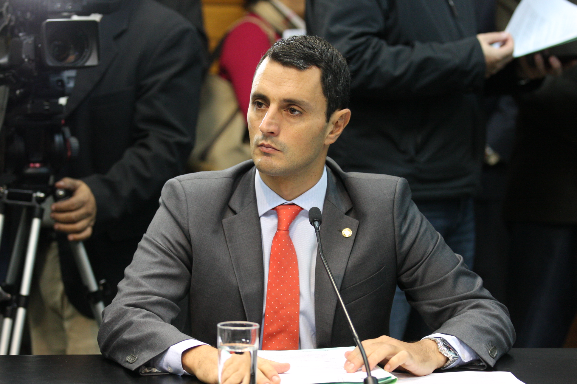 Comissão de Constituição e Justiça. Deputado João Amin (PP). Foto: Yuri Santos / Agência AL