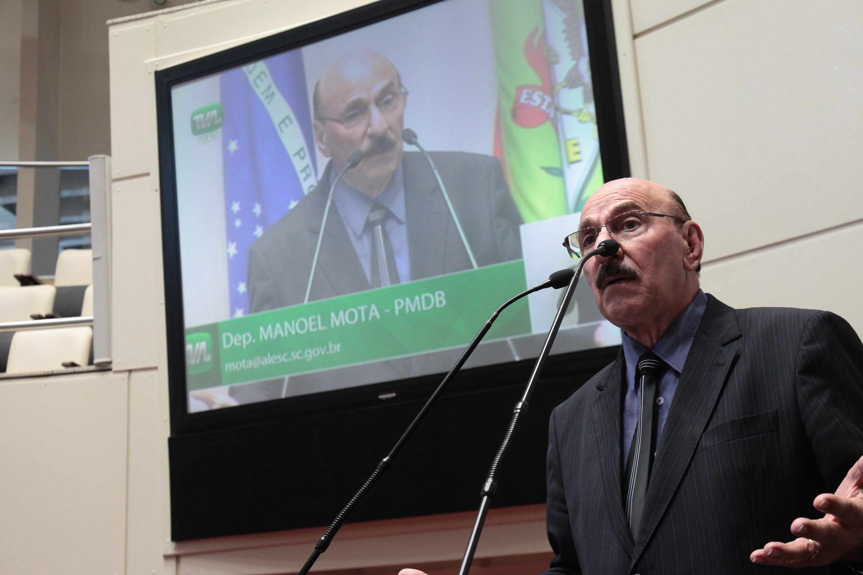 Sessão Ordinária. Foto: Eduardo Guedes de Oliveira/Agência AL. Deputado Manoel Mota (PMDB)