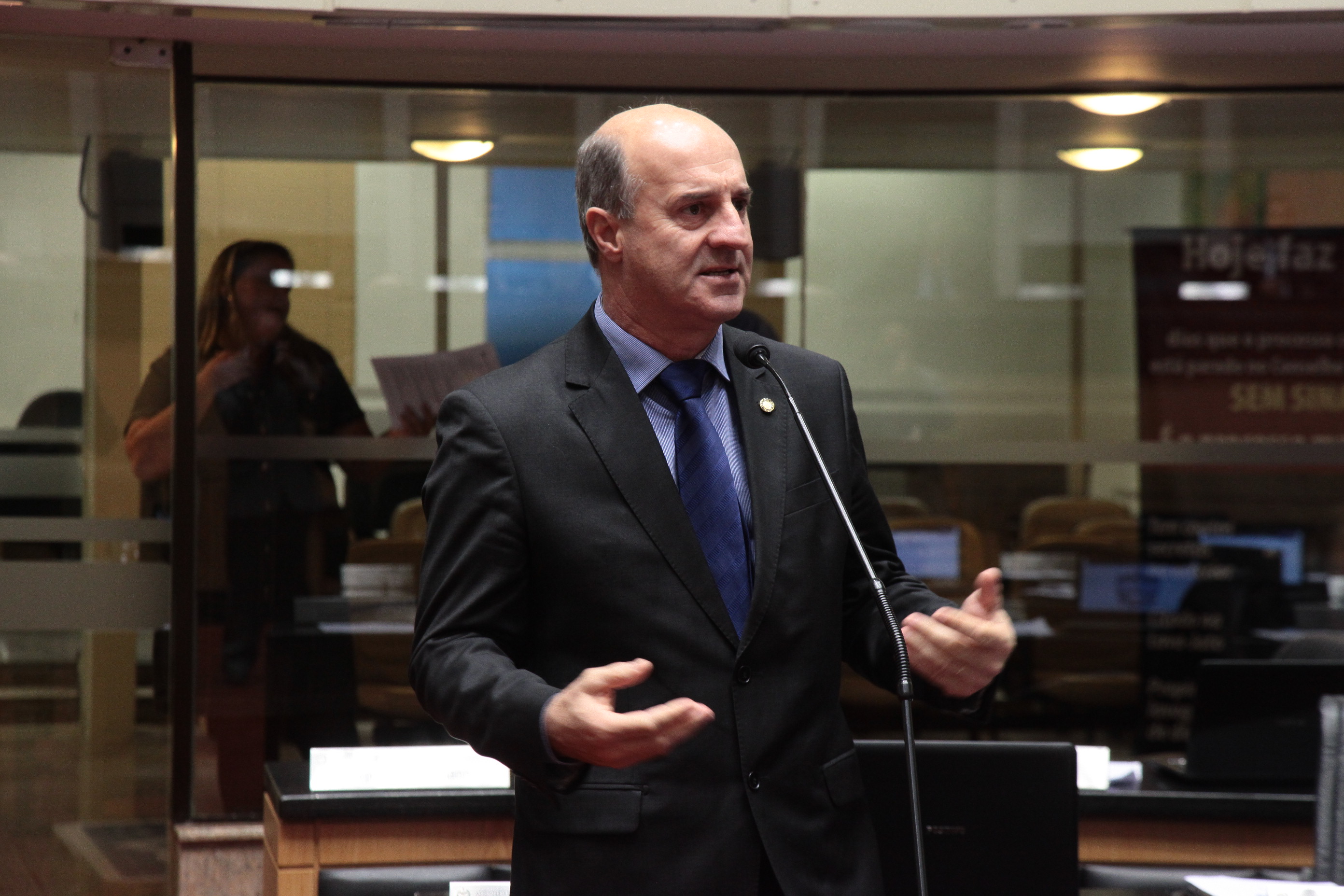 Sessão Ordinária. Foto: Eduardo Guedes de Oliveira/Agência AL. Deputado José Milton Scheffer (PP)