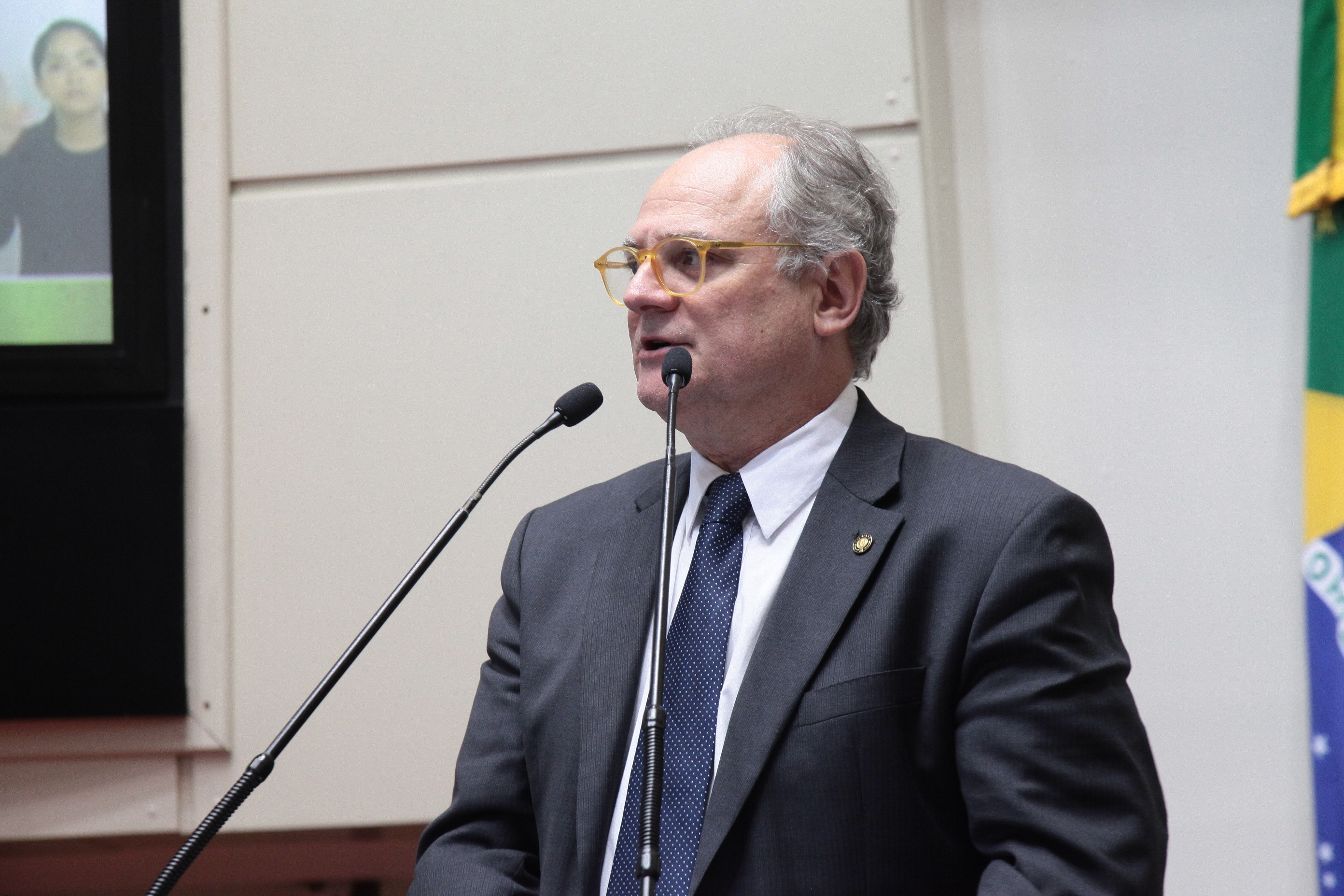 Sessão Ordinária. Foto: Eduardo Guedes de Oliveira/Agência AL. Deputado Vicente Caropreso (PSDB)