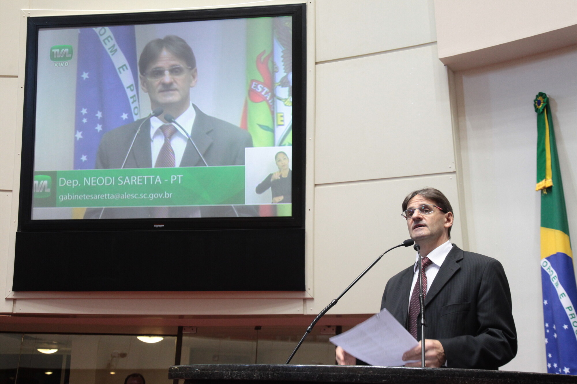 Deputado Neodi Saretta