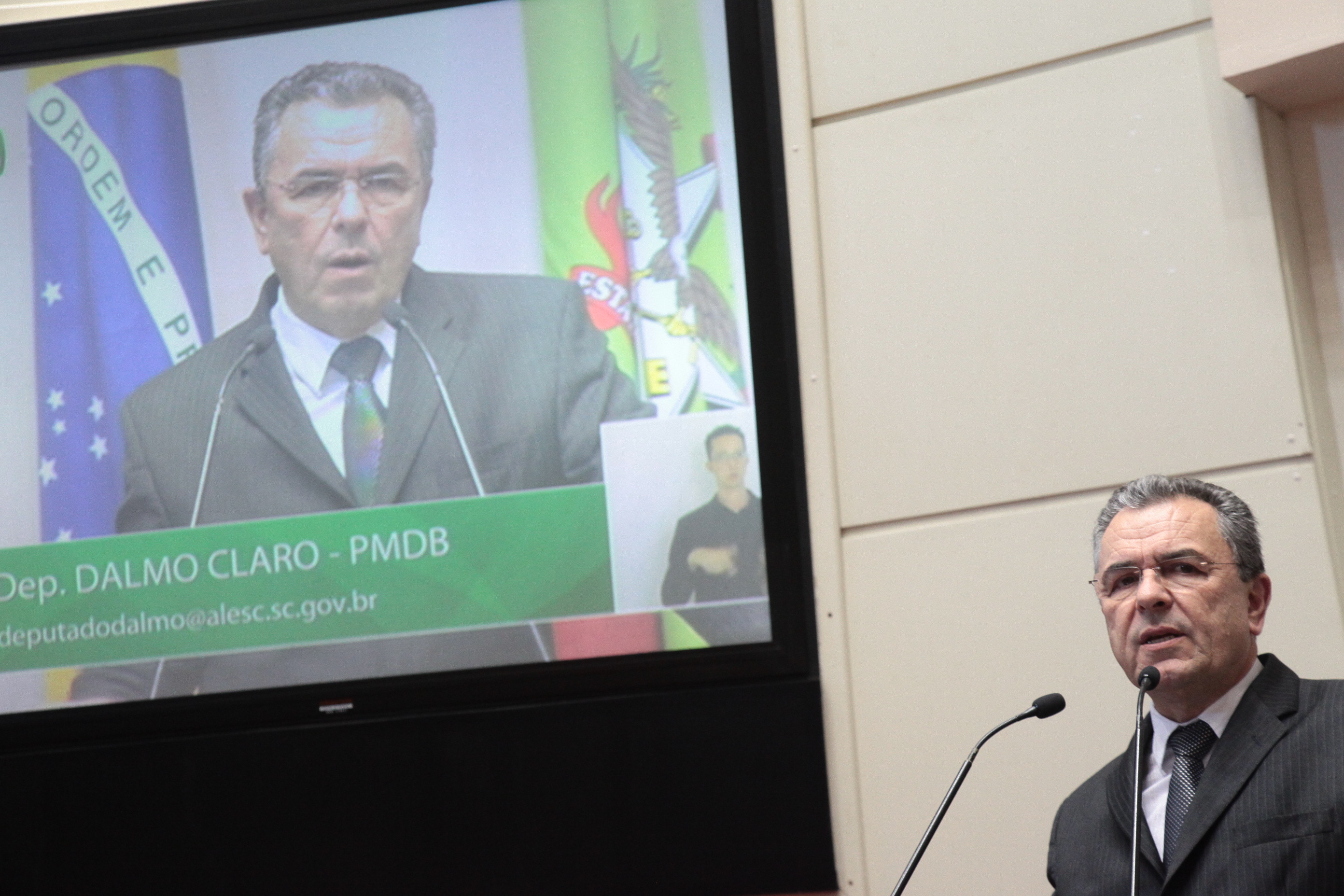 Sessão Ordinária. Foto: Eduardo Guedes de Oliveira/Agência AL. Deputado Dalmo Claro (PMDB)