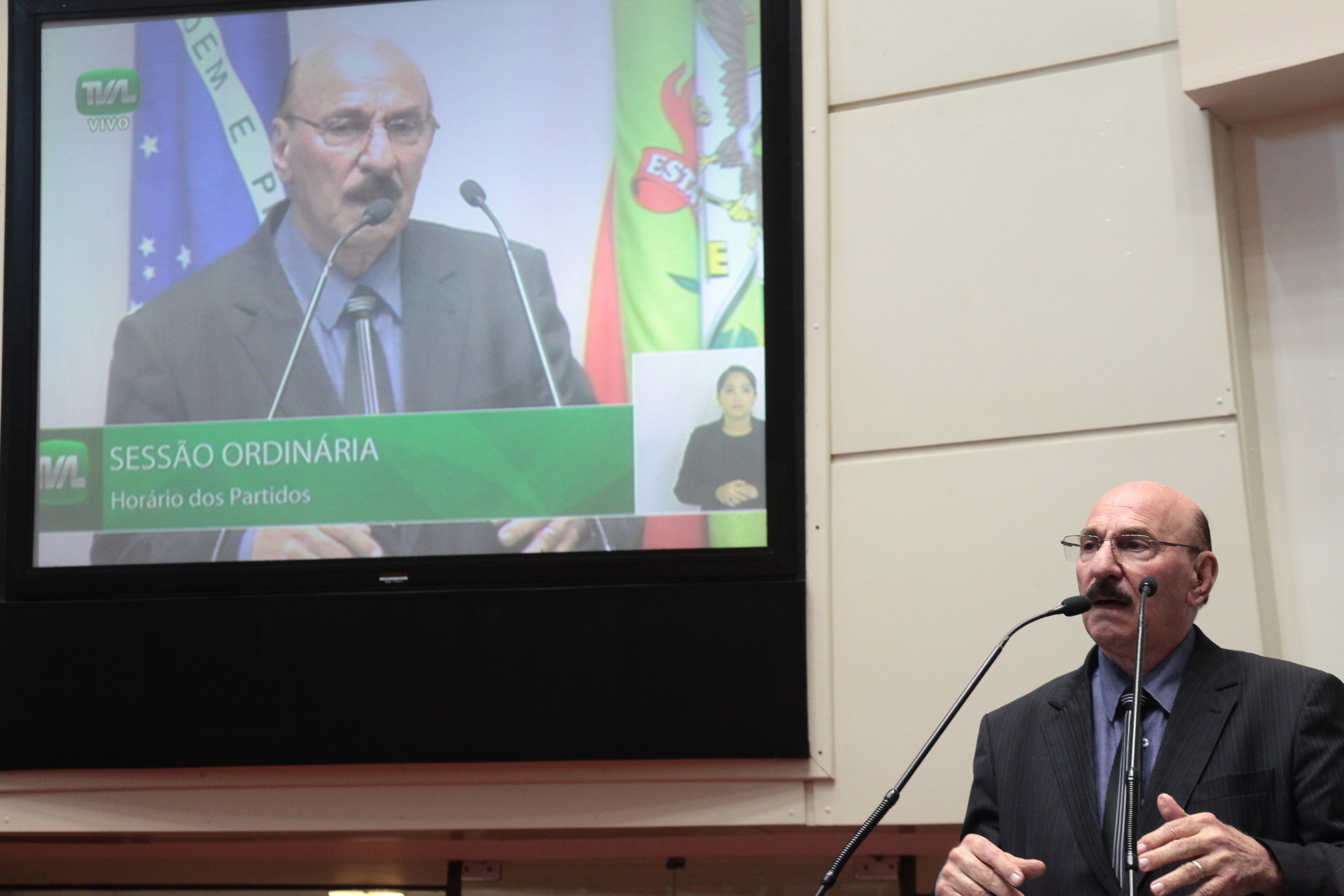 Sessão Ordinária. Foto: Eduardo Guedes de Oliveira/Agência AL. Deputado Manoel Mota (PMDB)