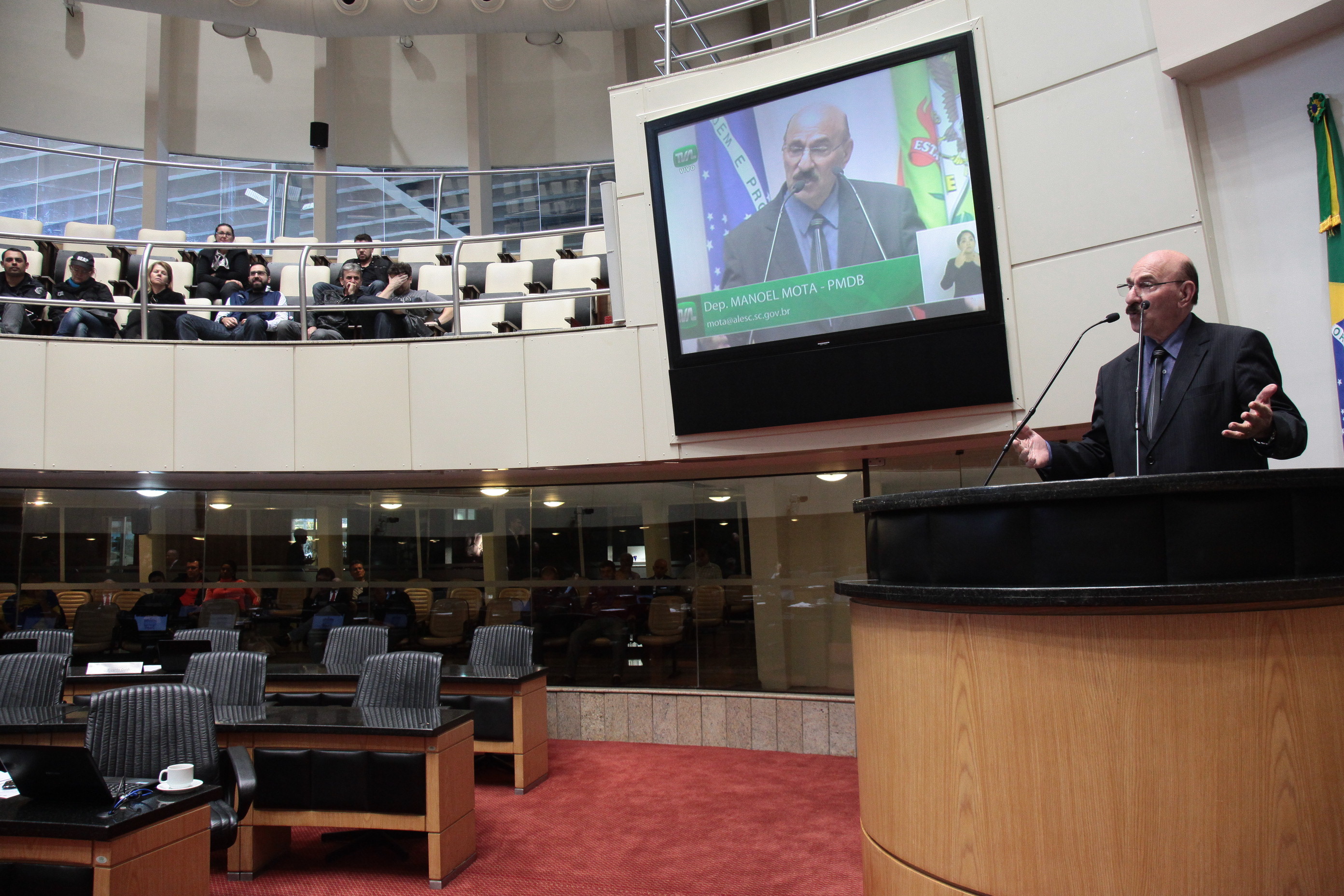 Sessão Ordinária. Foto: Eduardo Guedes de Oliveira/Agência AL. Deputado Manoel Mota (PMDB)