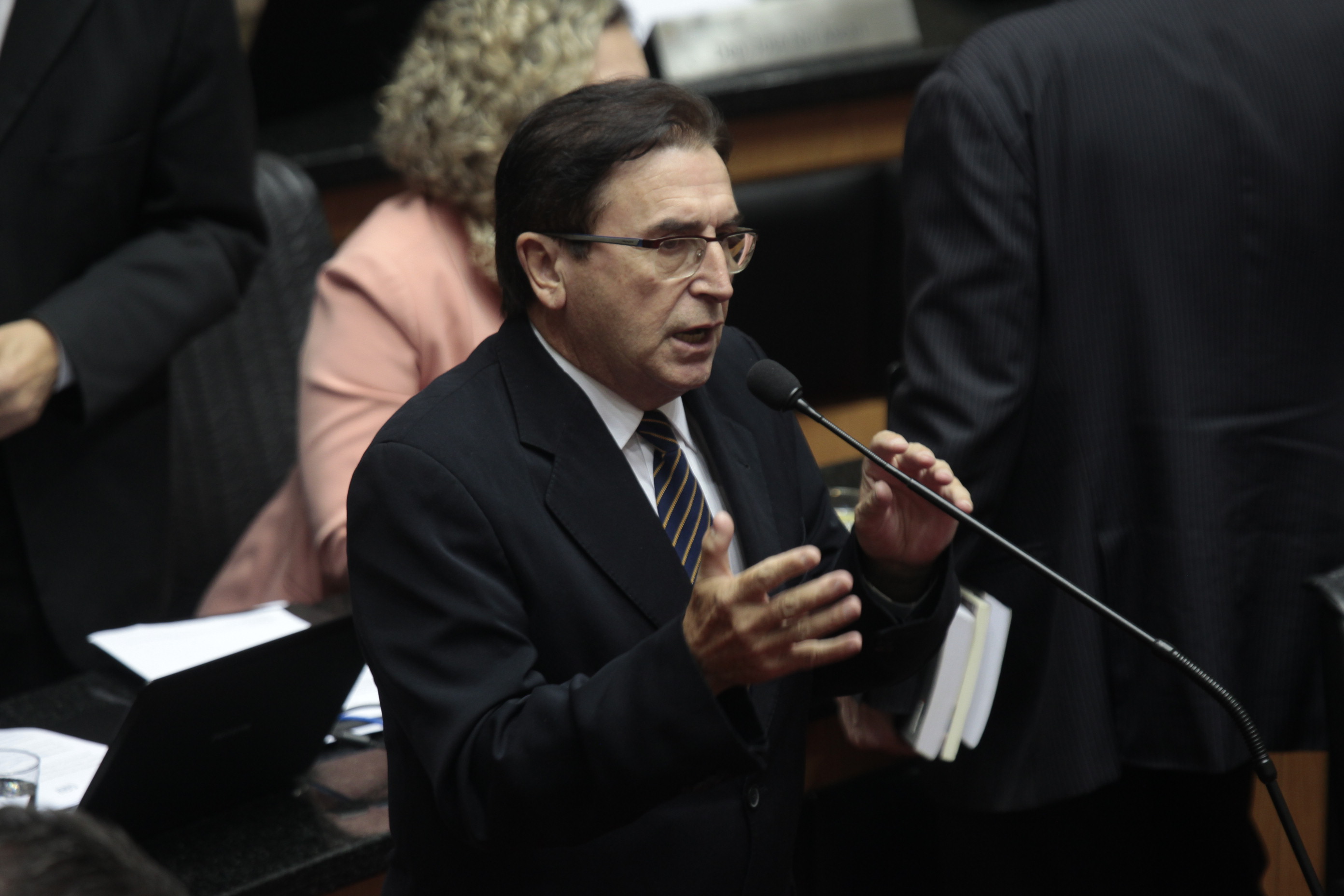 Sessão Ordinária. Foto: Daniella Coriolano/ Agência AL. Deputado Antonio Aguiar (PMDB)