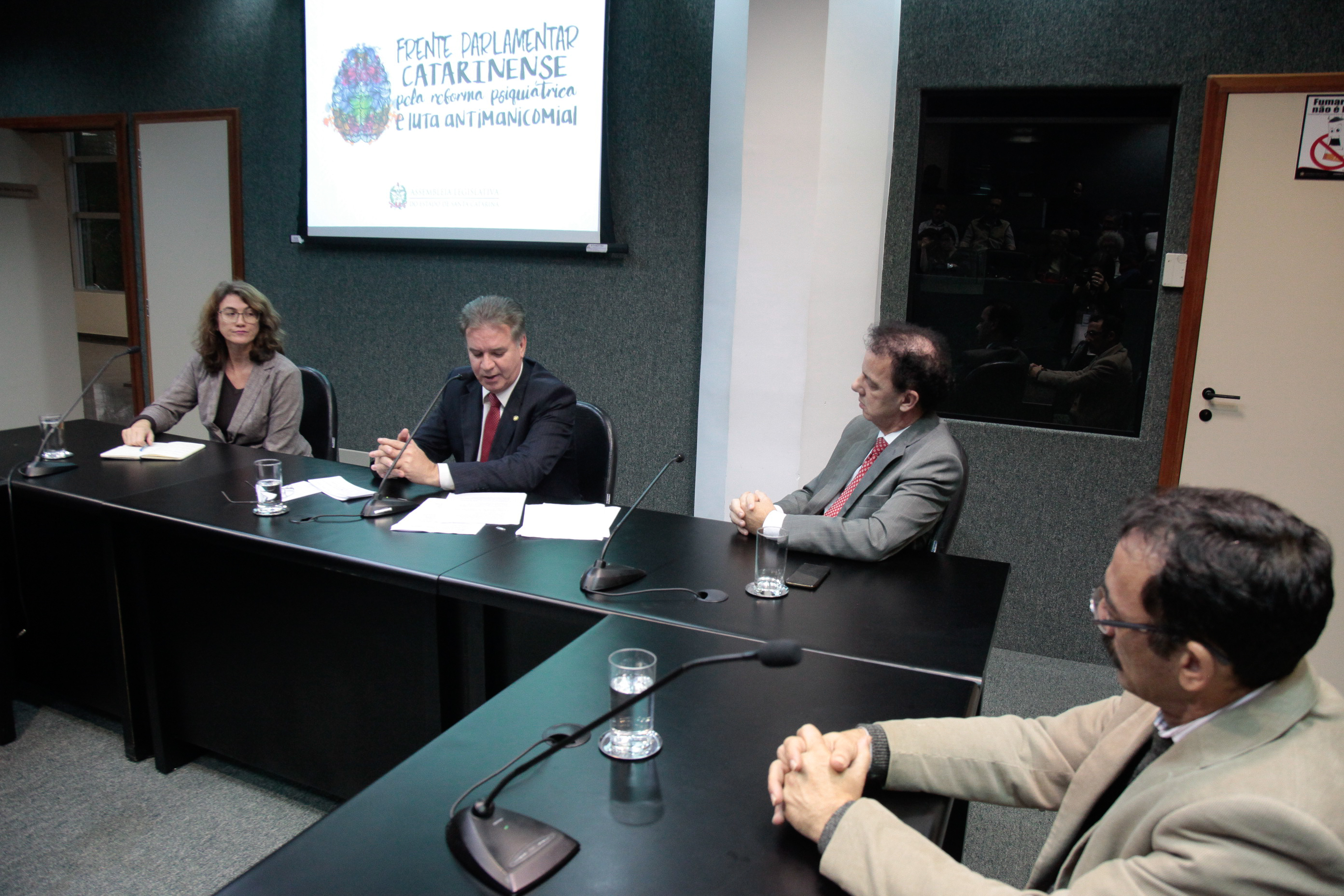 Lançamento da Frente Parlamentar pela Reforma Psiquiátrica e Luta Antimanicomial.