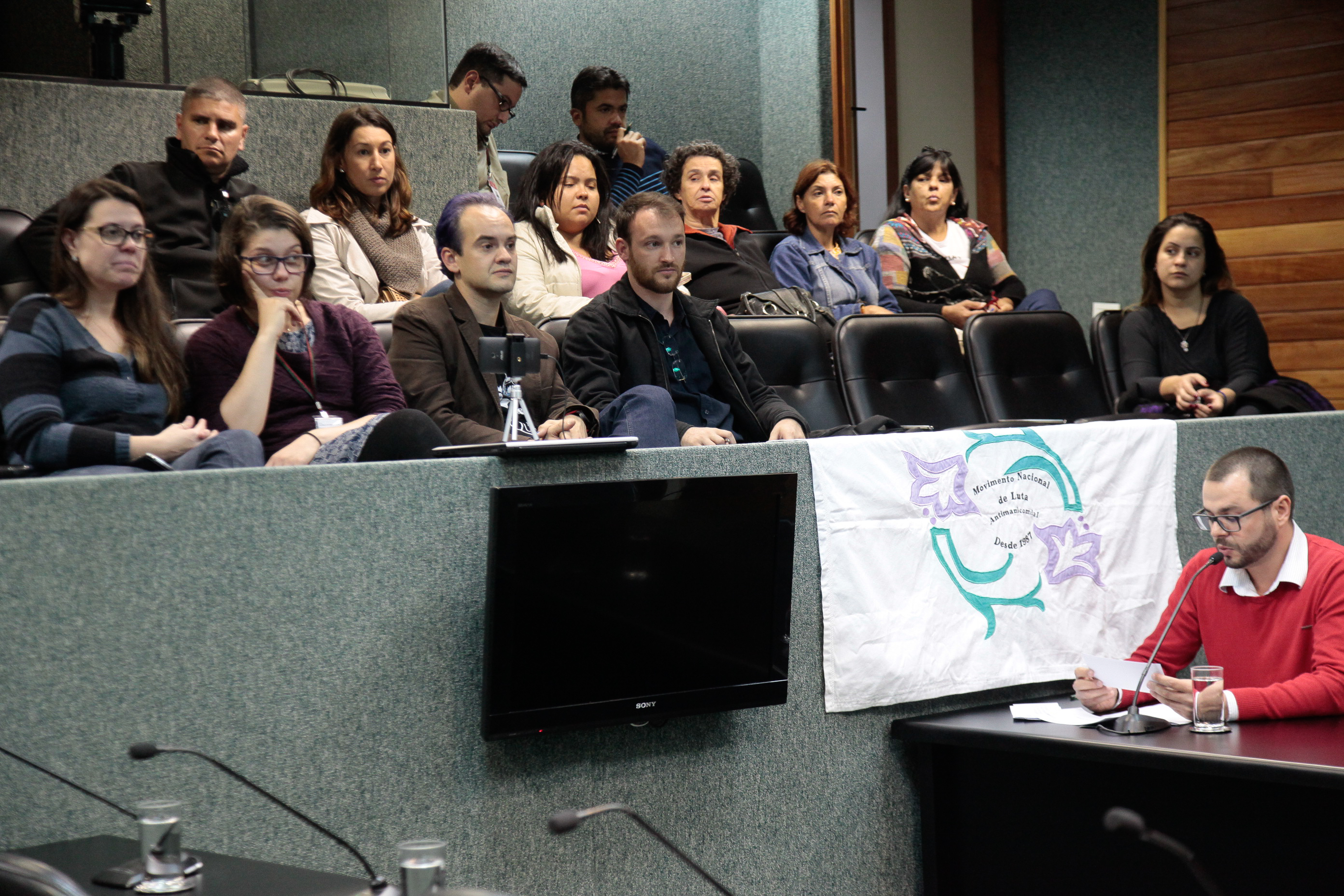 Lançamento da Frente Parlamentar pela Reforma Psiquiátrica e Luta Antimanicomial.
