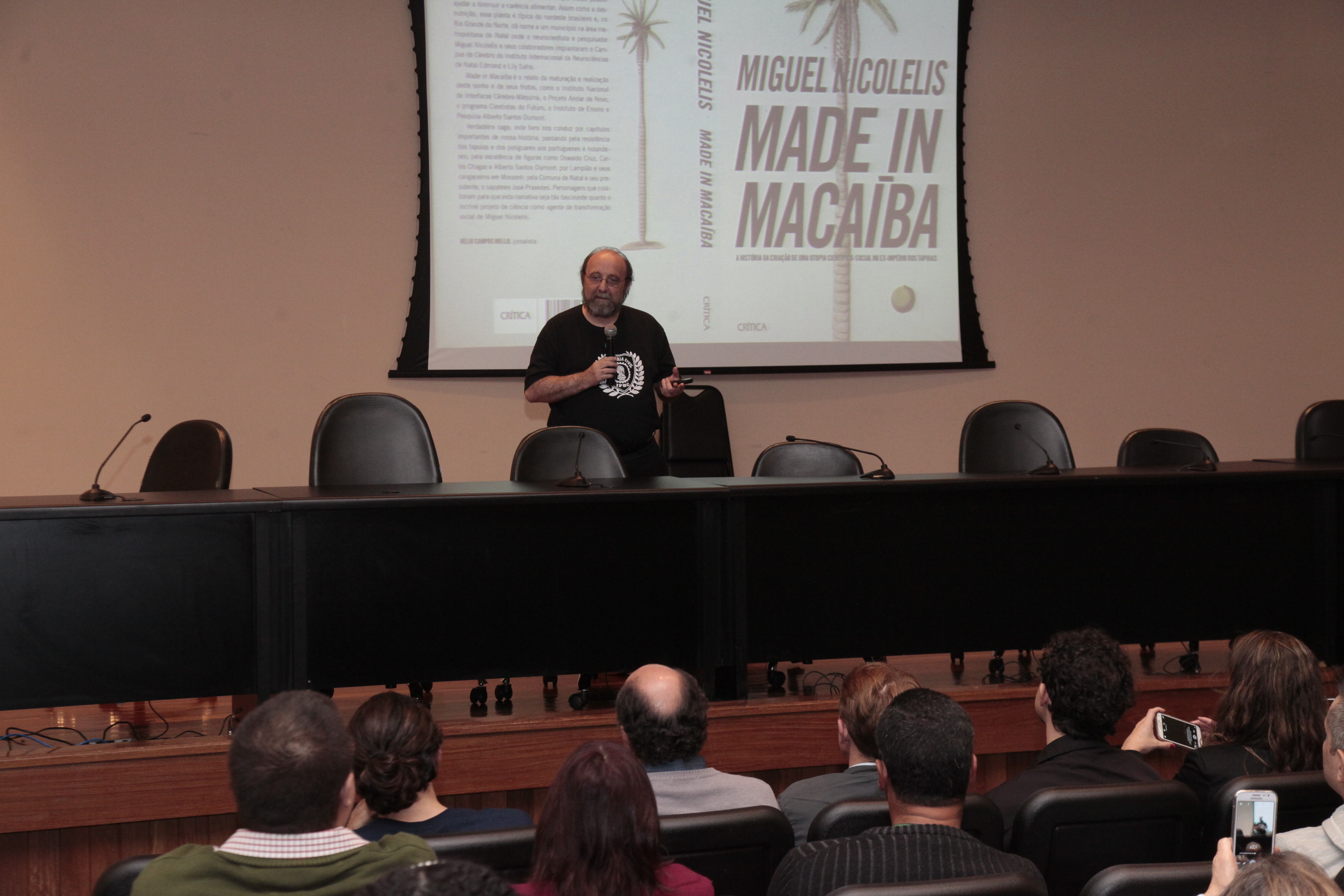 Palestra Cientista Miguel Nicolelis