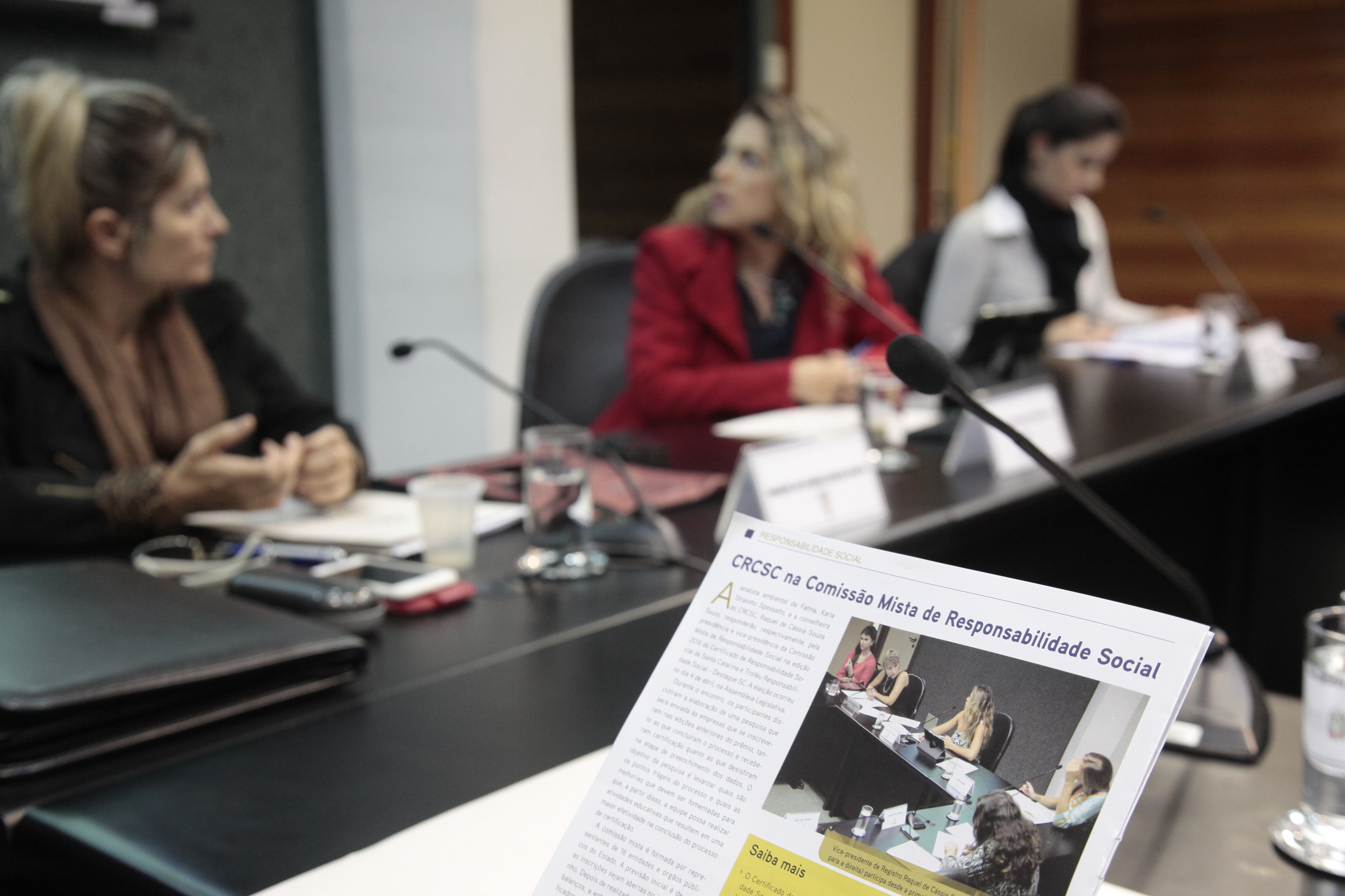 Reunião da Comissão Mista de Certificação de Responsabilidade Social.