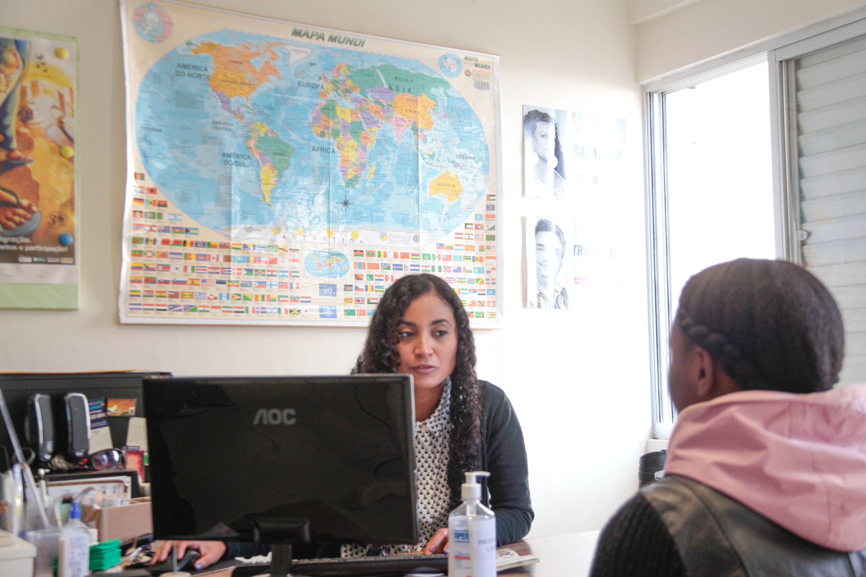 Tamajara da Silva. Centro de Referência e Acolhida de Imigrantes