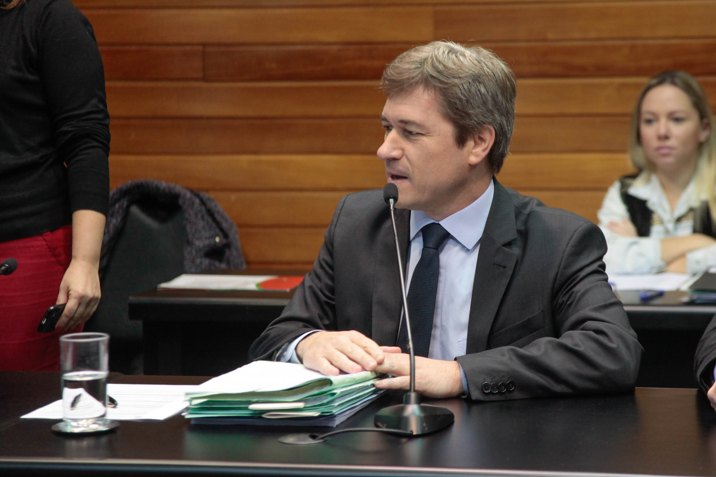 Deputado João Amin (PP) em Comissão de Constituição e Justiça