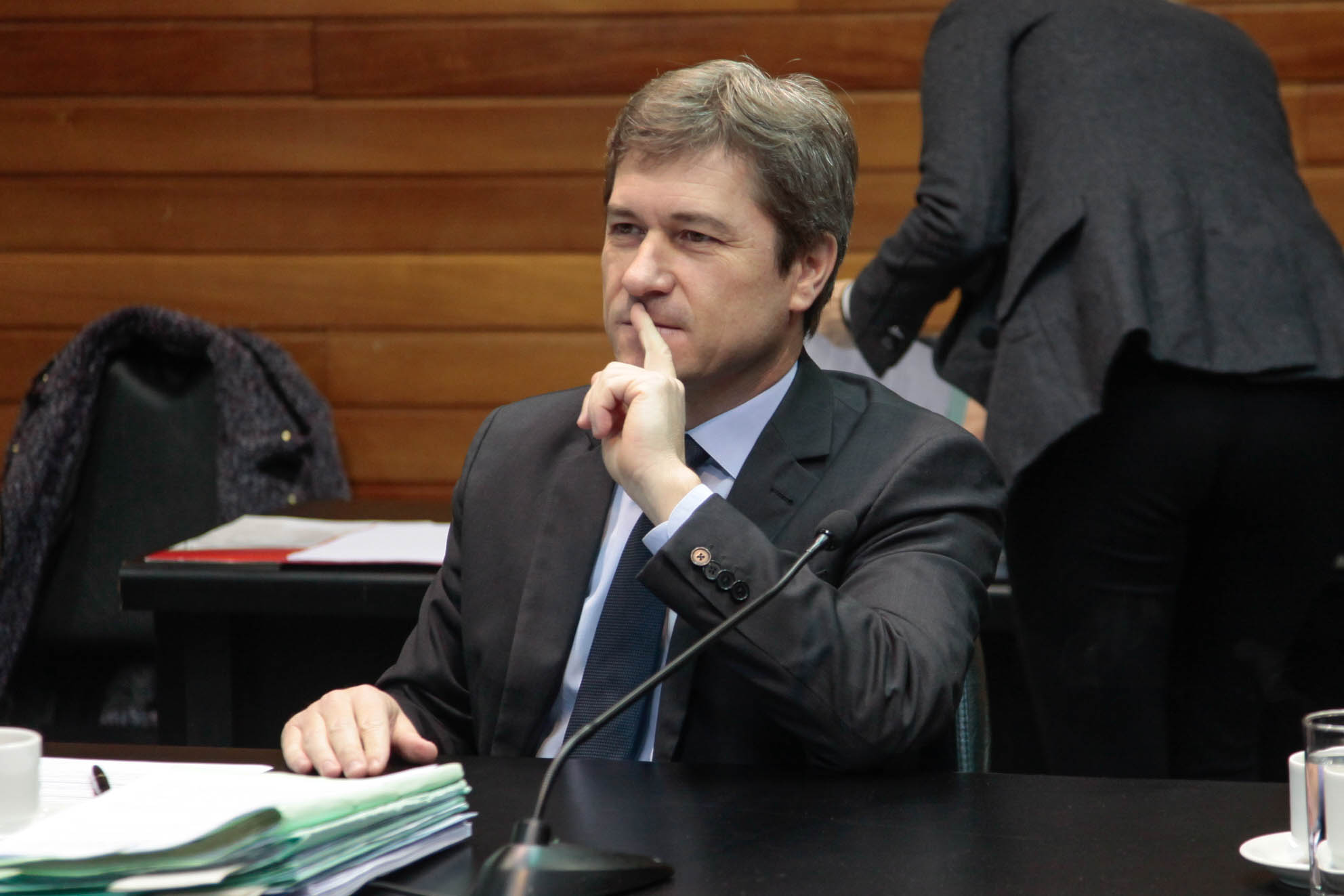 Deputado José Nei Ascari (PSD) em Comissão de Constituição e Justiça