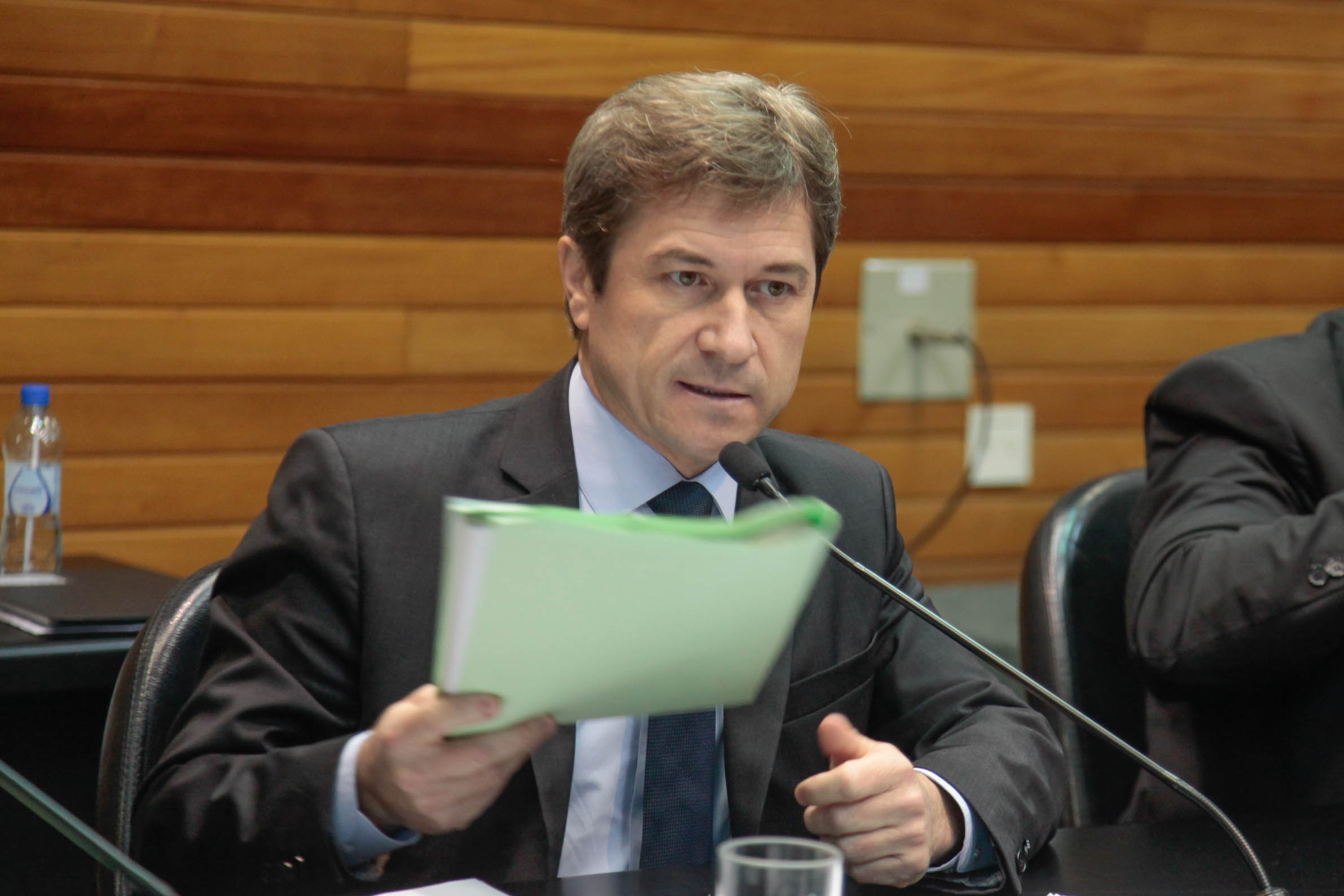 Deputado José Nei Ascari (PSD) em Comissão de Constituição e Justiça