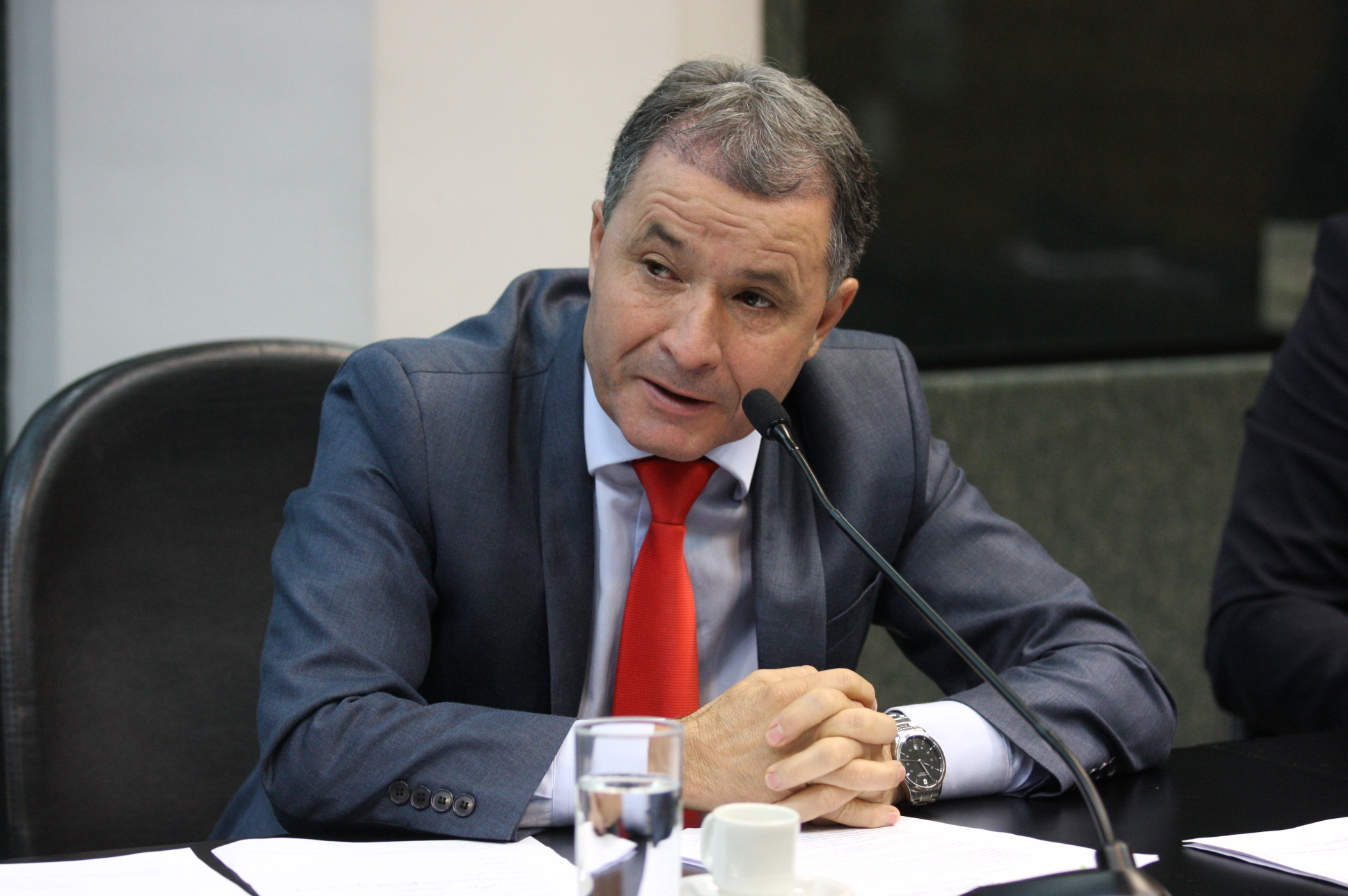 Comissão de Finanças e Tributação. Deputado Darci de Matos (PSD). Foto: Yuri Santos / Agência AL