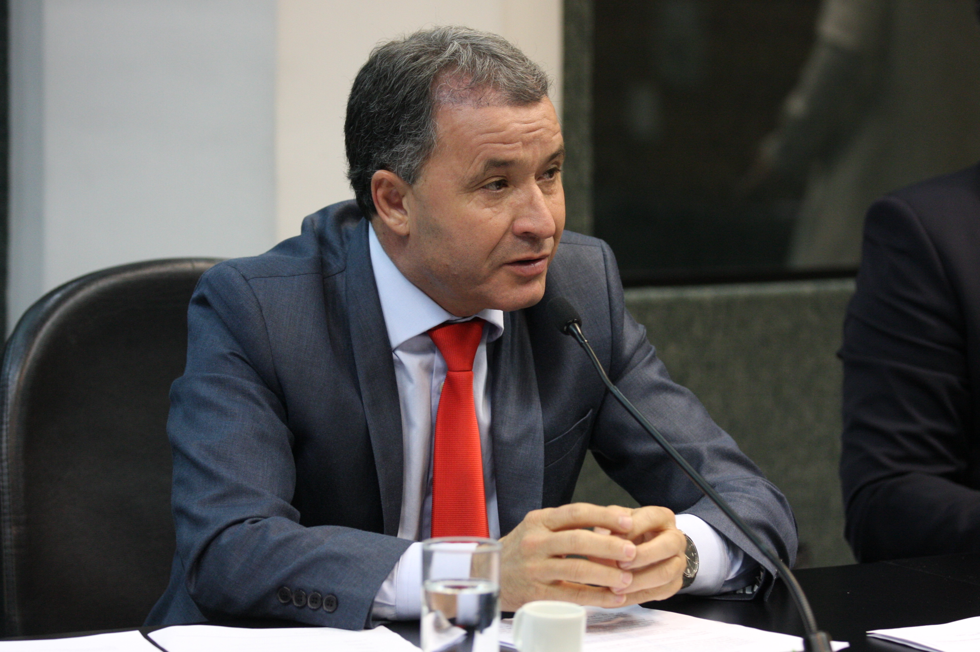 Comissão de Finanças e Tributação. Deputado Darci de Matos (PSD). Foto: Yuri Santos / Agência AL