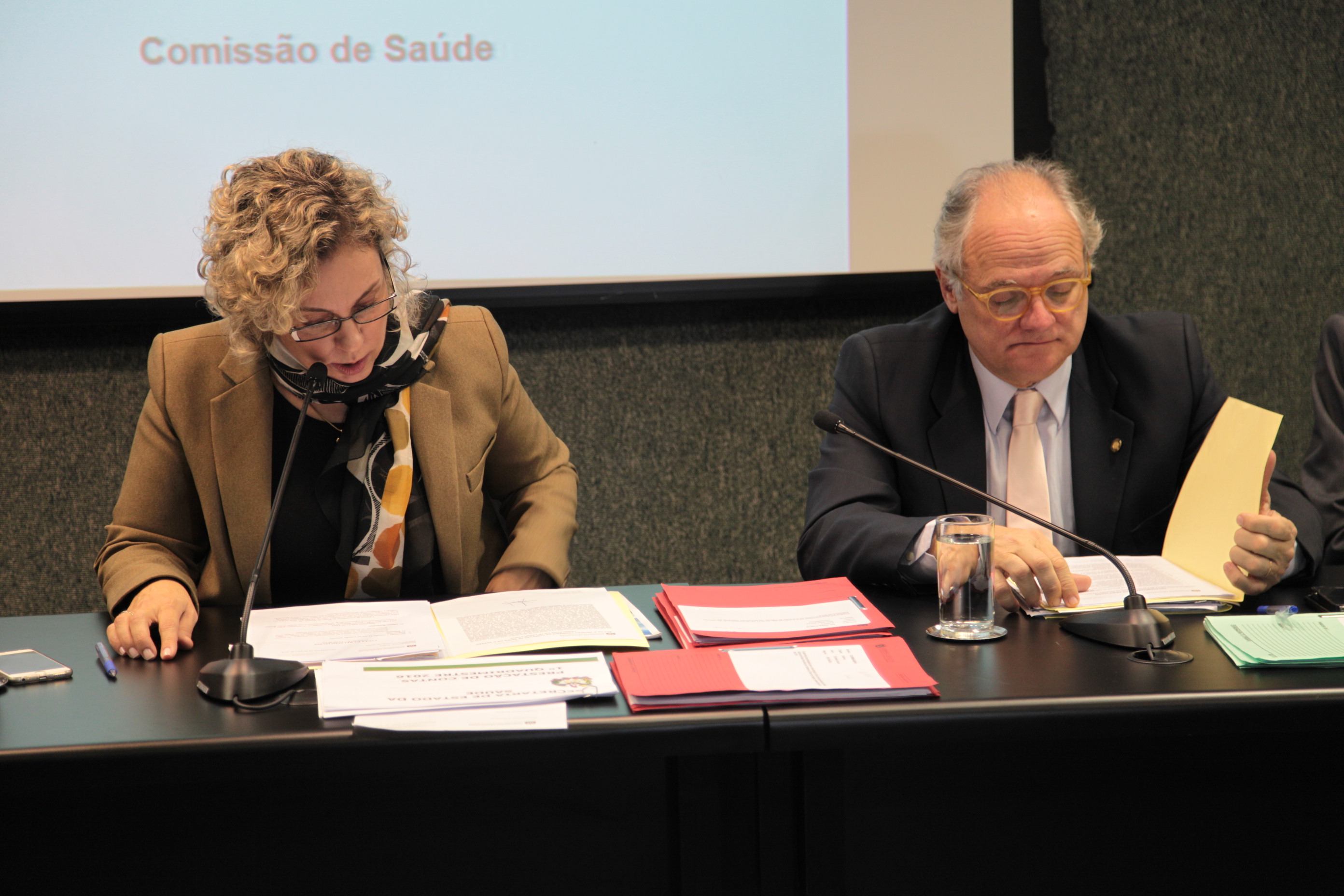 Reunião da Comissão de Saúde.