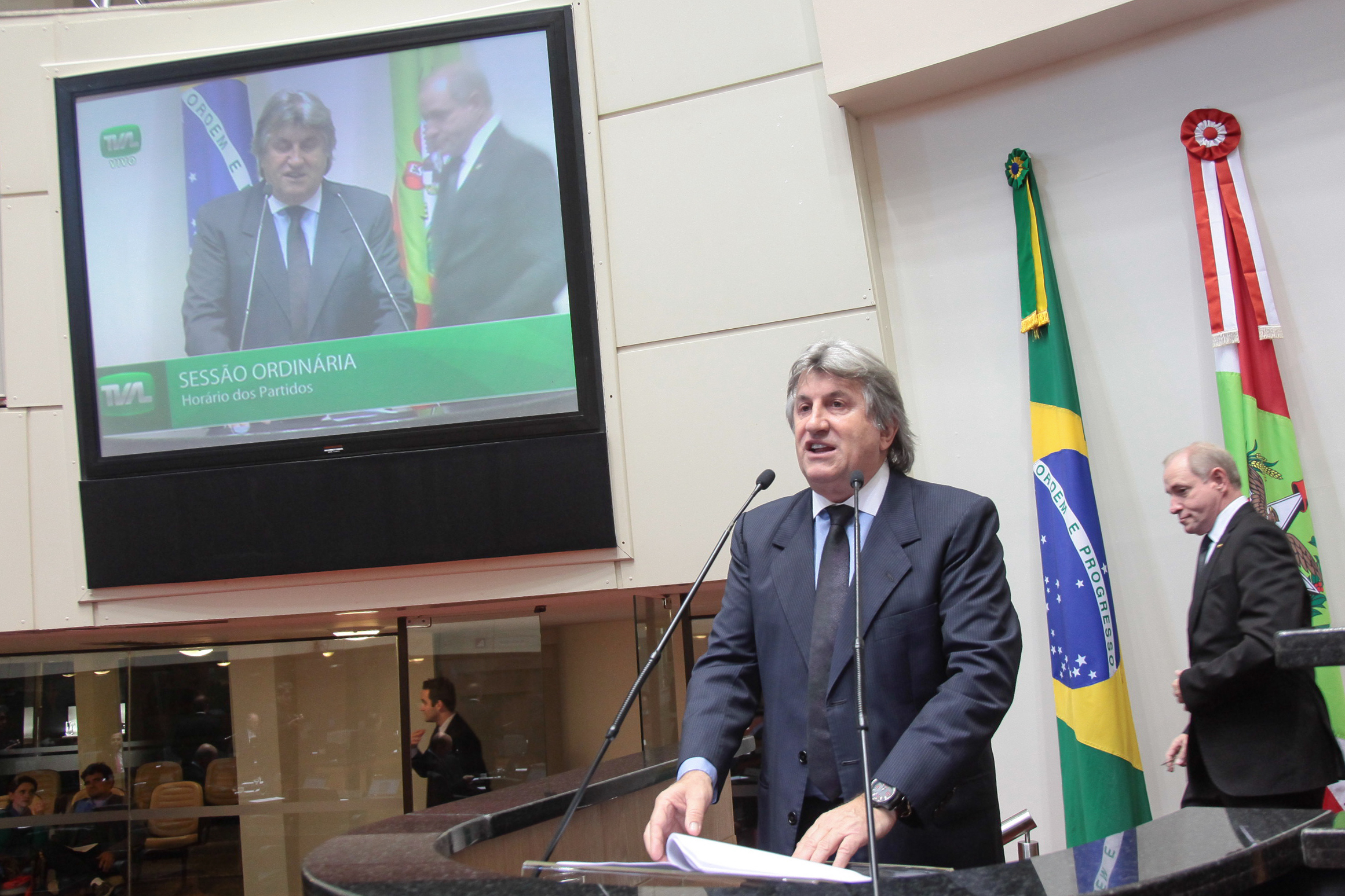 Deputado Leonel Pavan (PSDB) em Sessão Ordinária
