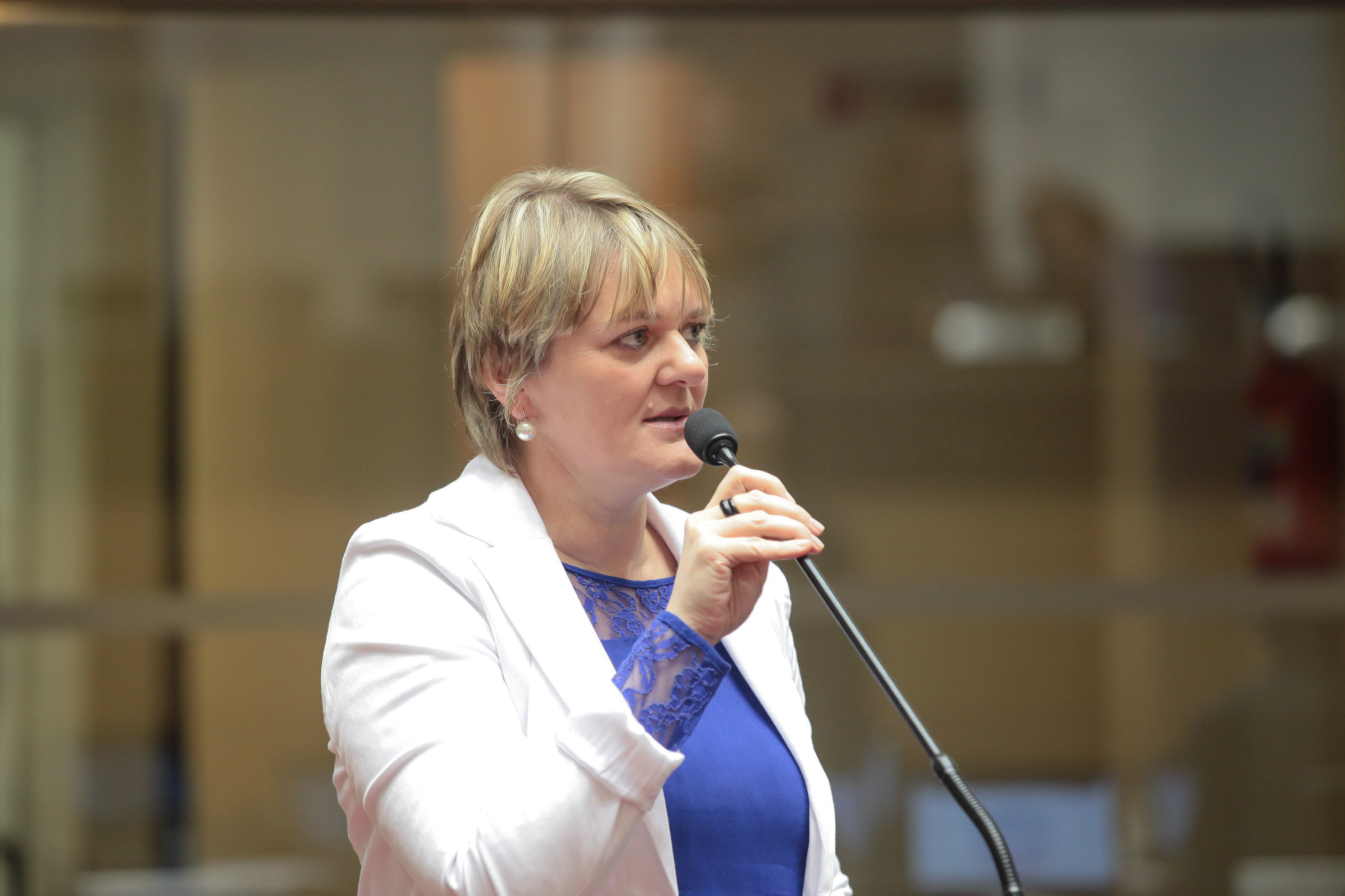 Deputada Luciane Carminatti (PT) em Sessão Ordinária
