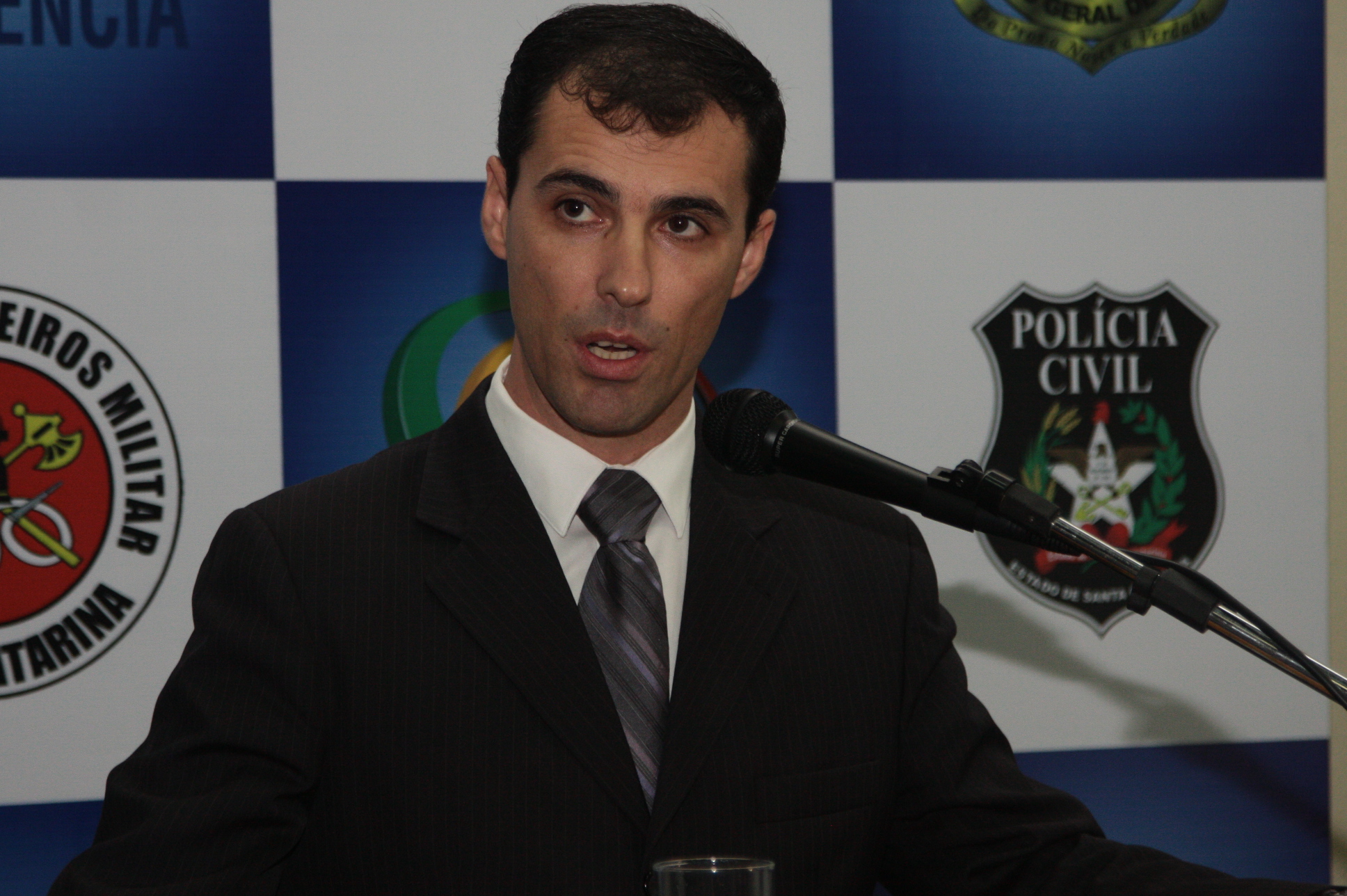 Major Bombeiro Militar Fabiano de Souza. IV Seminário Internacional de Ciência, Tecnologia e Inovação em Segurança Pública.