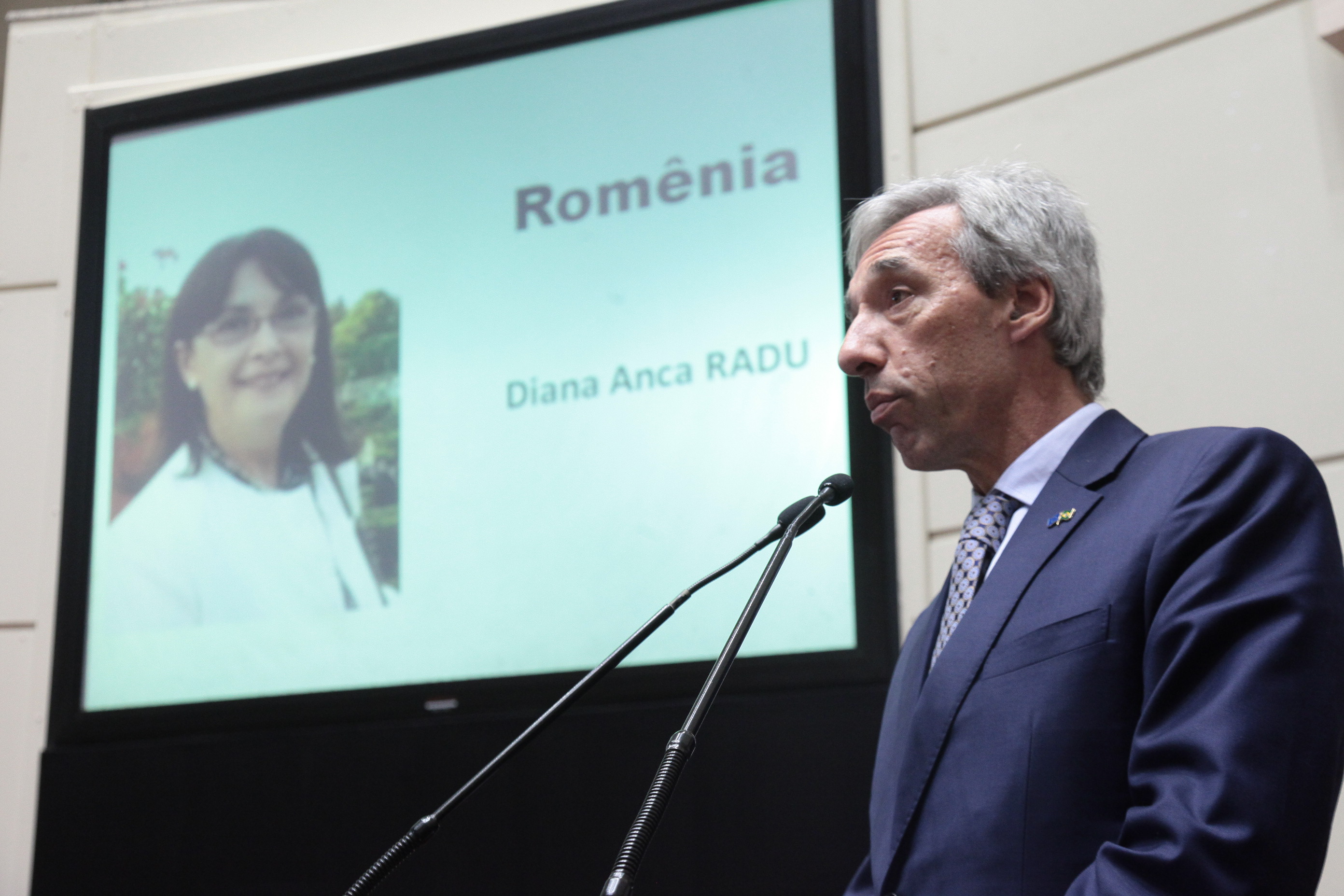 Comitiva da União Europeia visita Parlamento catarinense. Foto: Eduardo Guedes de Oliveira