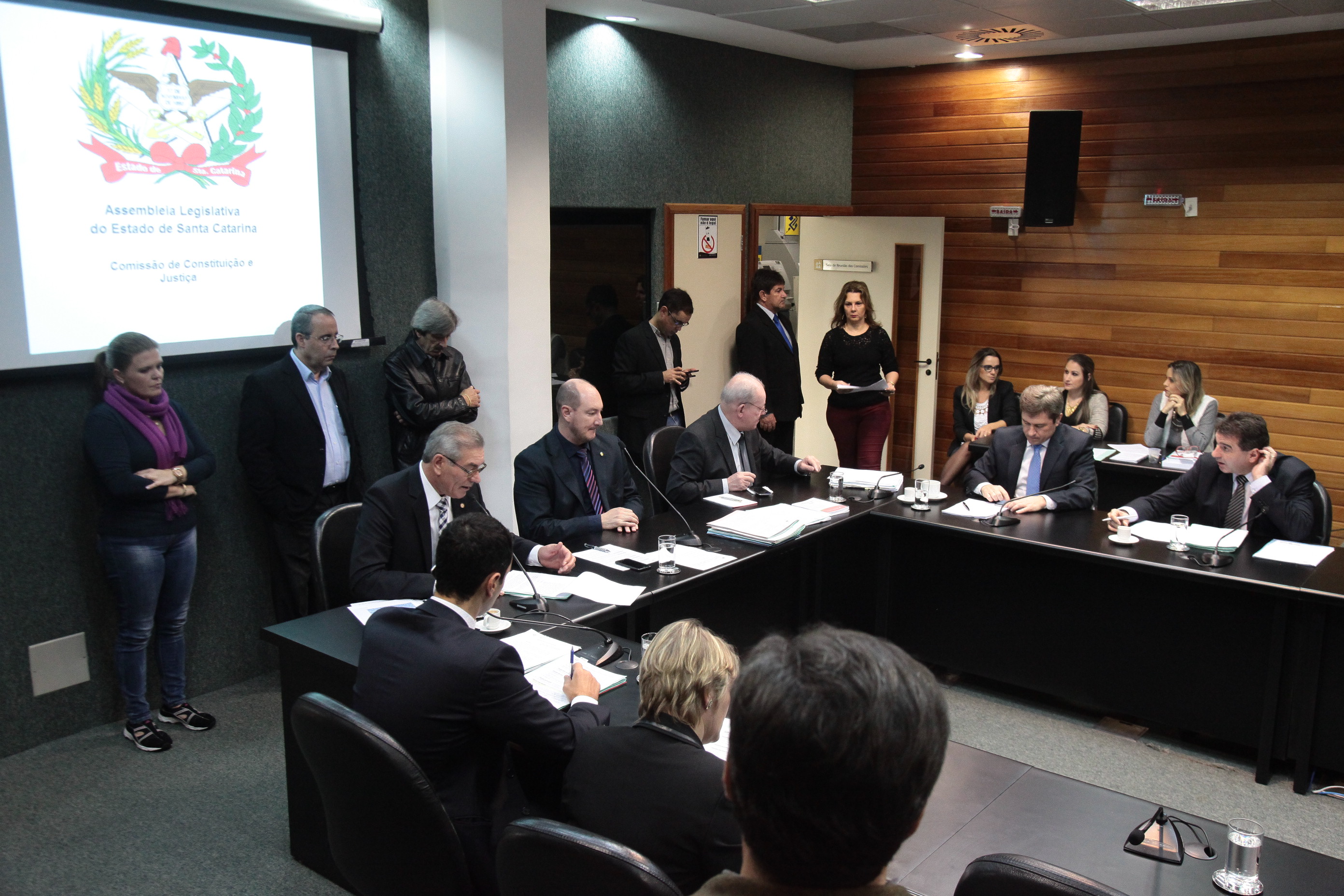 Reunião da Comissão de Constituição e Justiça.