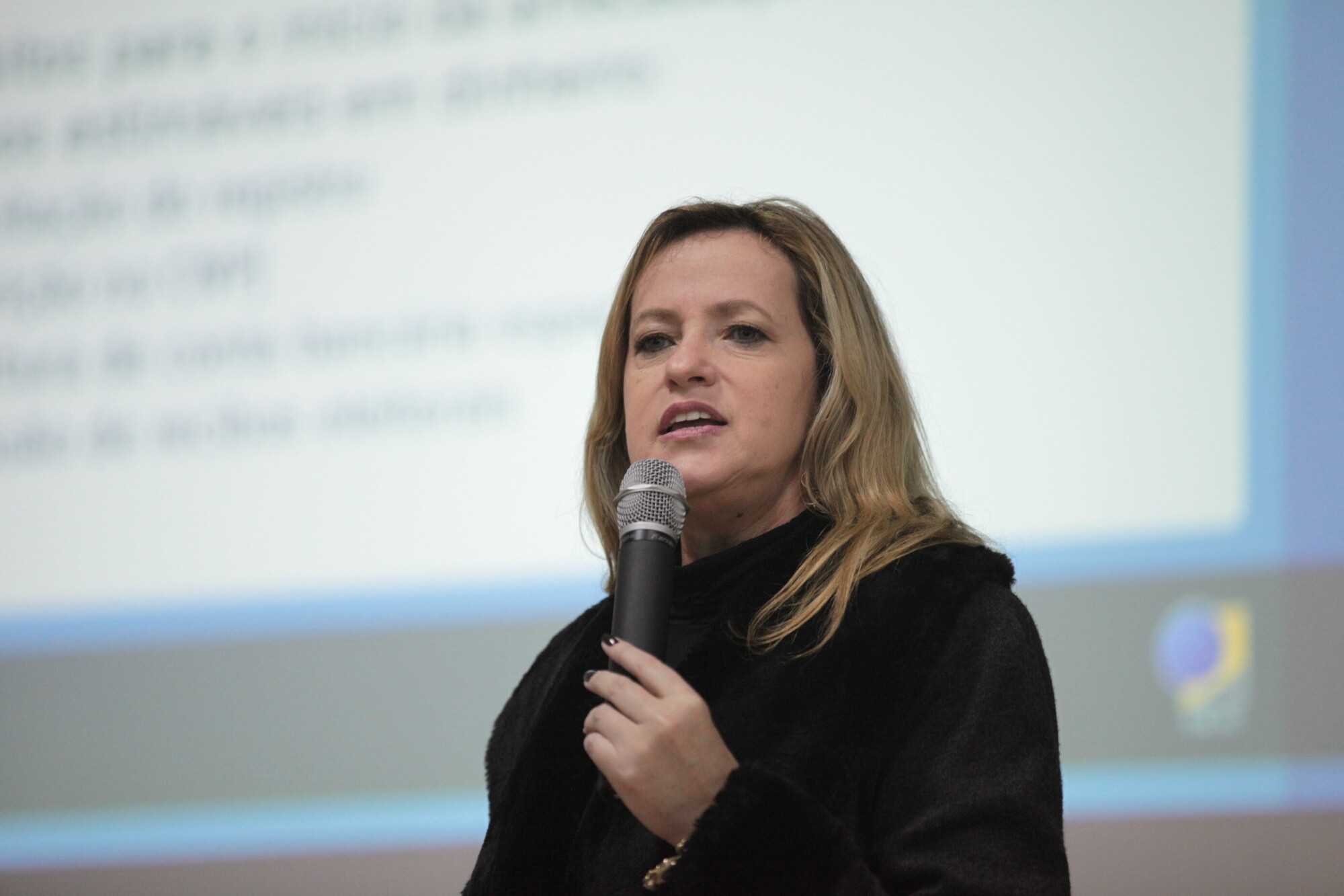 Denise Schlickmann, secretária de Controle Interno do Tribunal Regional Eleitoral (TRE/SC)