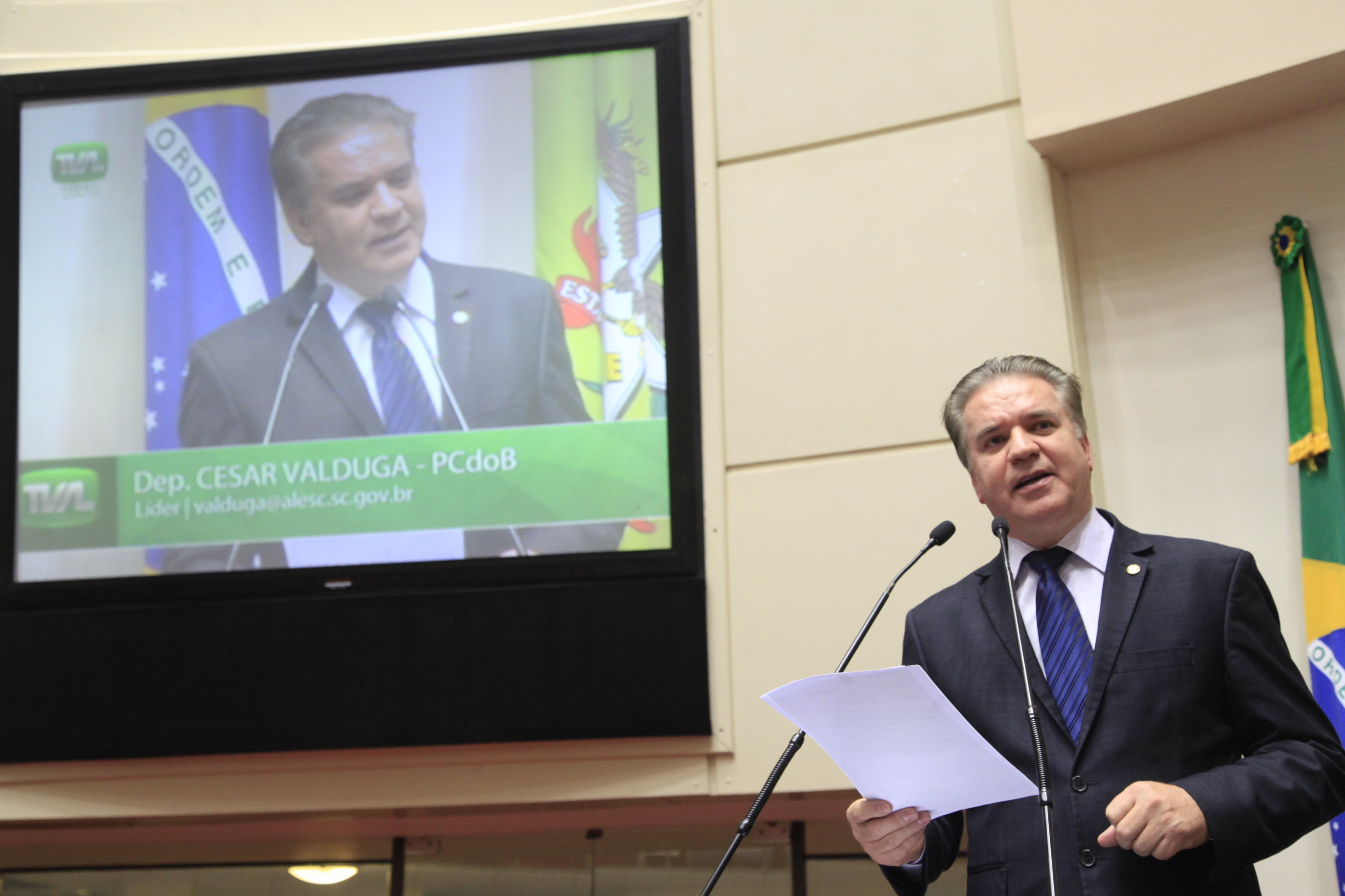 Sessão Ordinária. Deputado César Valduga (PCdoB)