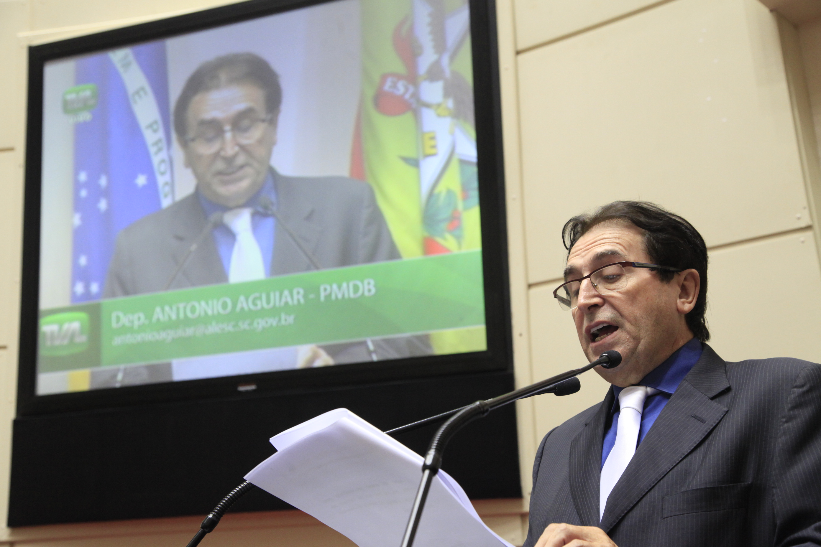 Sessão Ordinária. Deputado Antônio Aguiar (PMDB)