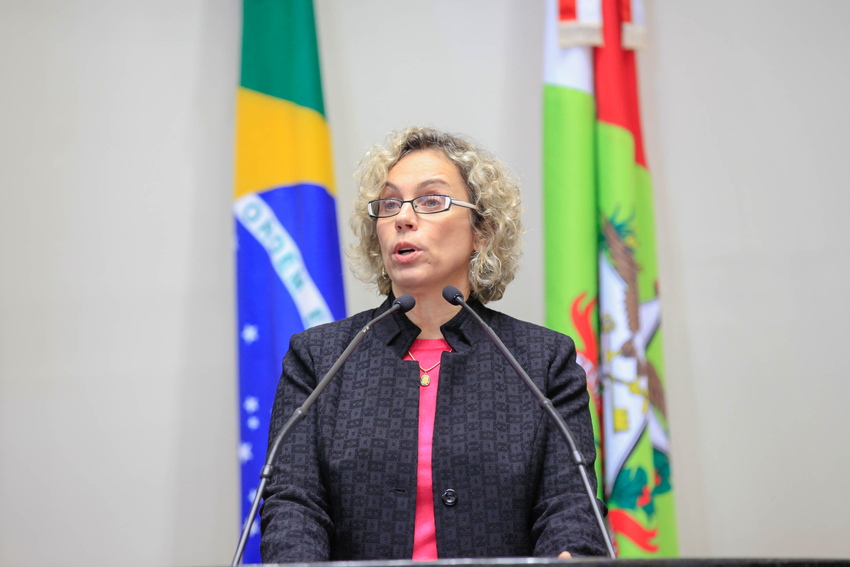 Deputada Ana Paula Lima (PT) em Sessão Ordinária
