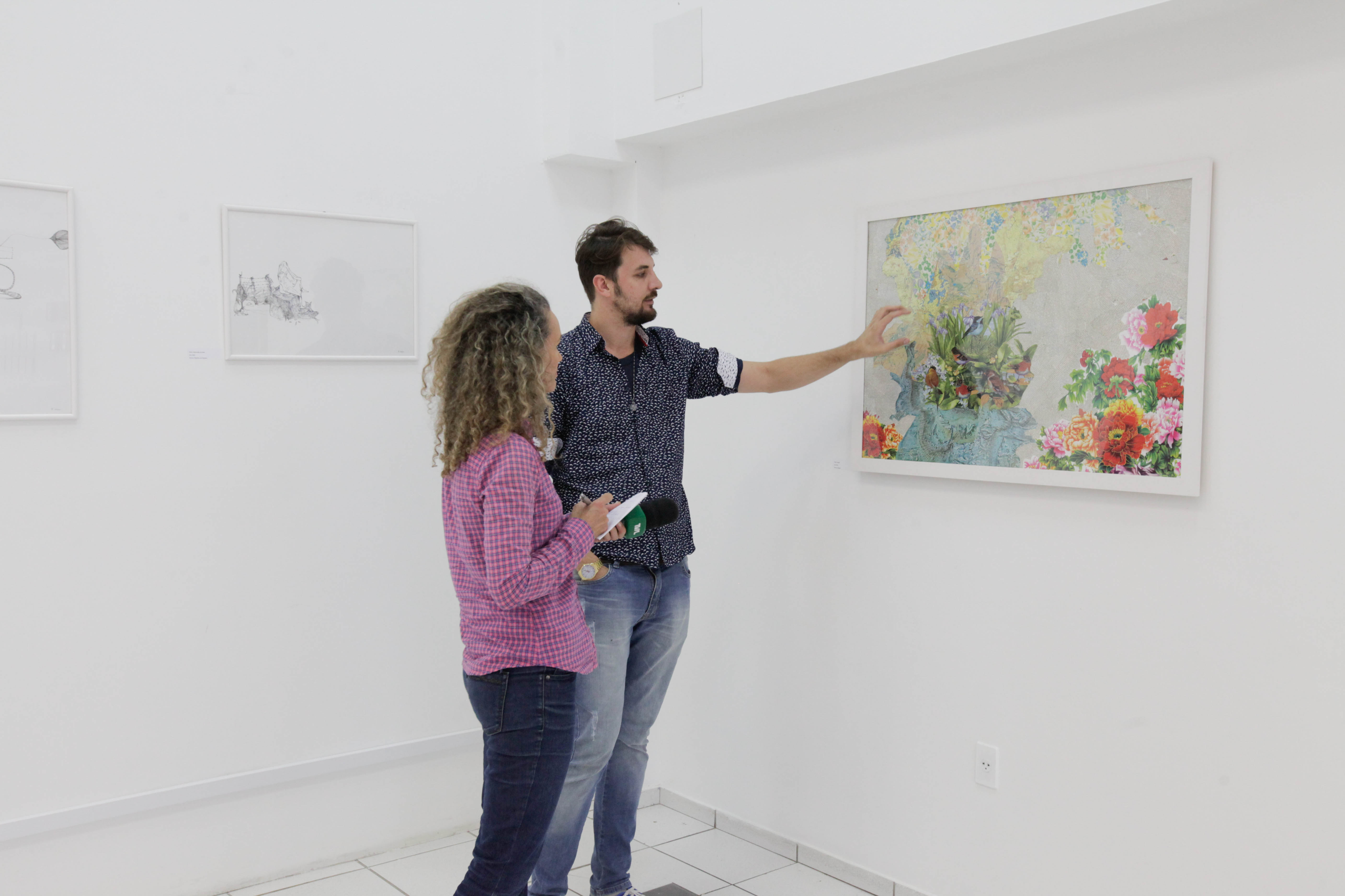 Exposição Pangéia de Fernando Weber