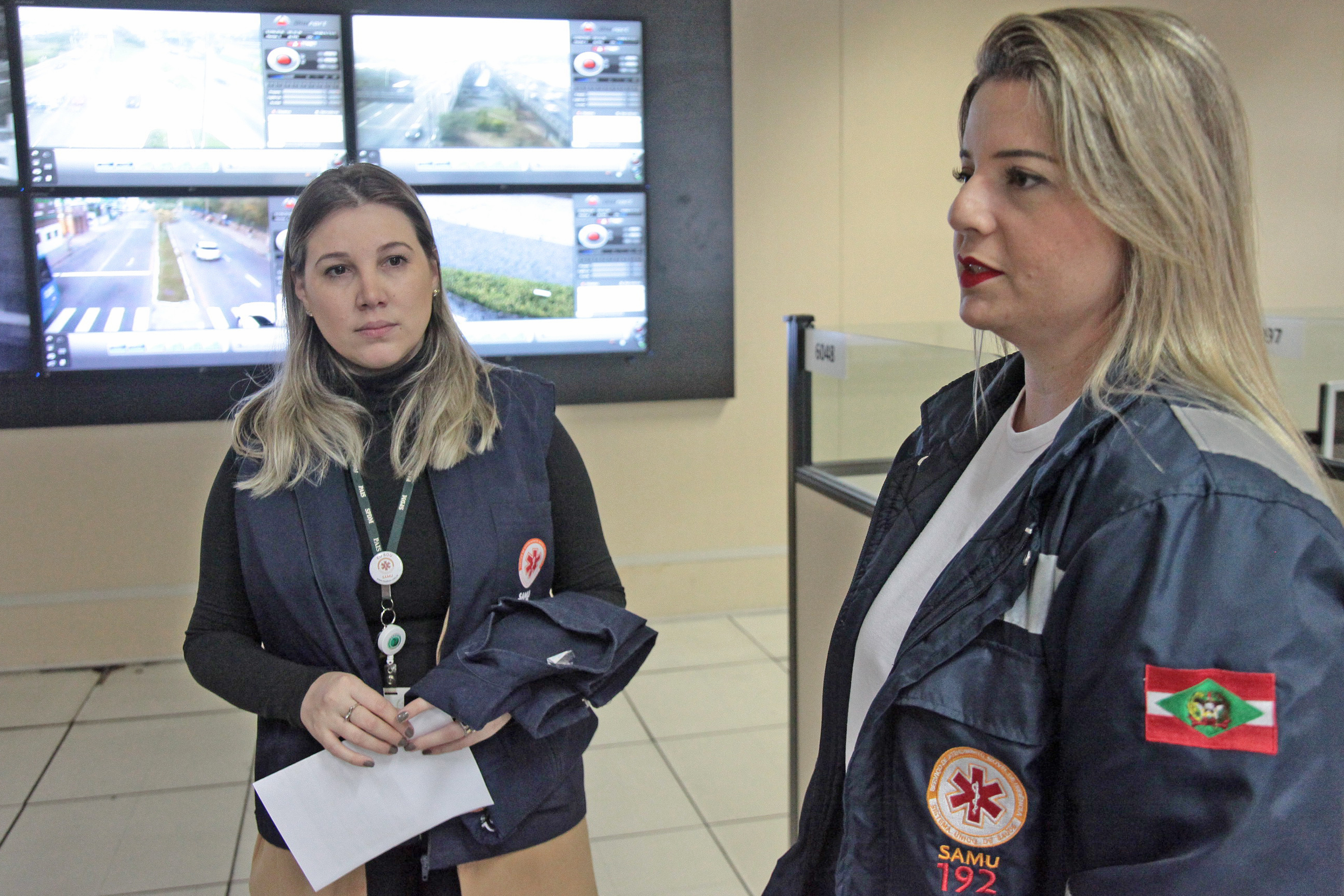 Central de Atendimento do Samu, Bombeiros e PM