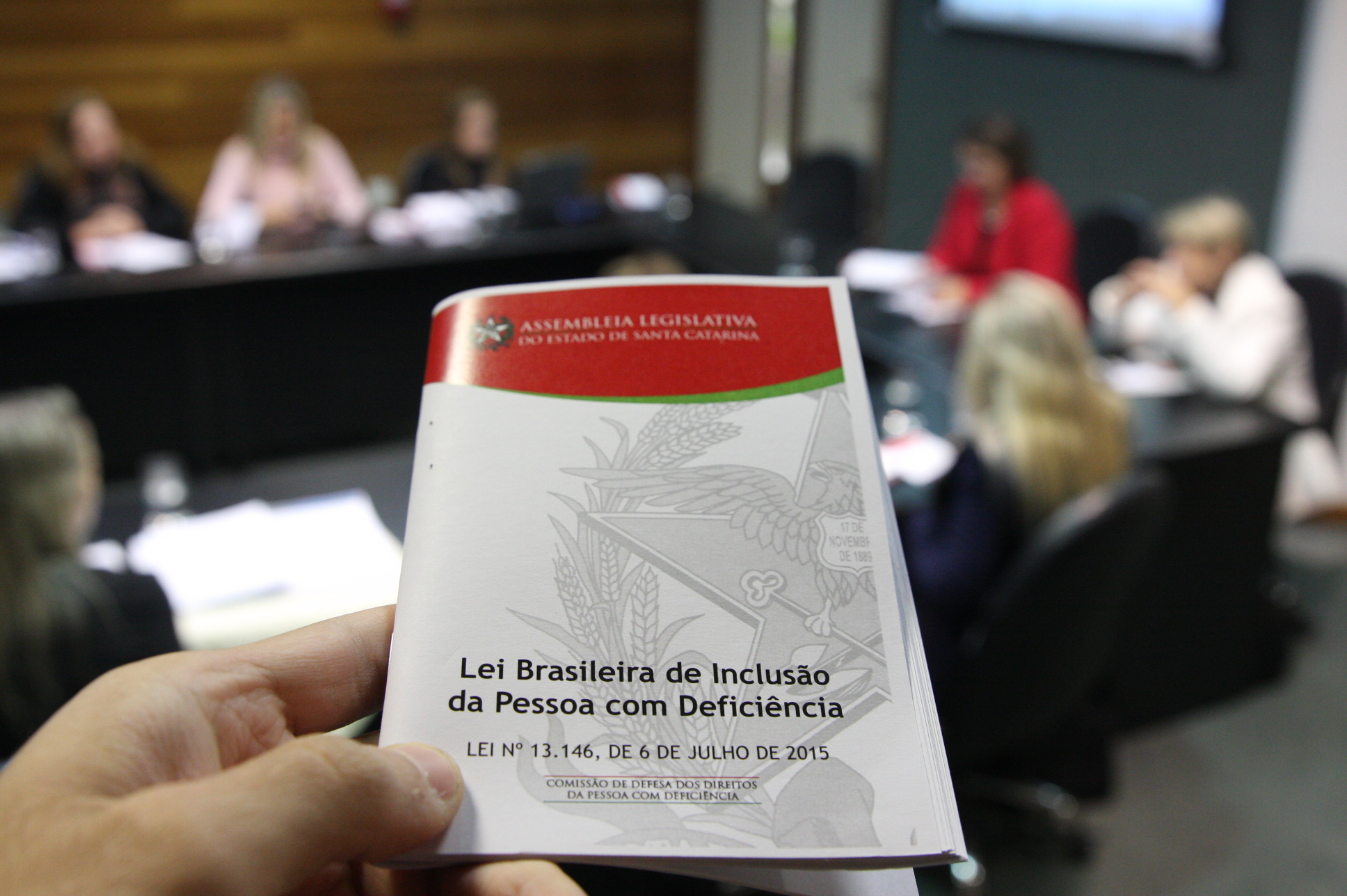 Comissão de Defesa dos Direitos da Pessoa com Deficiência.