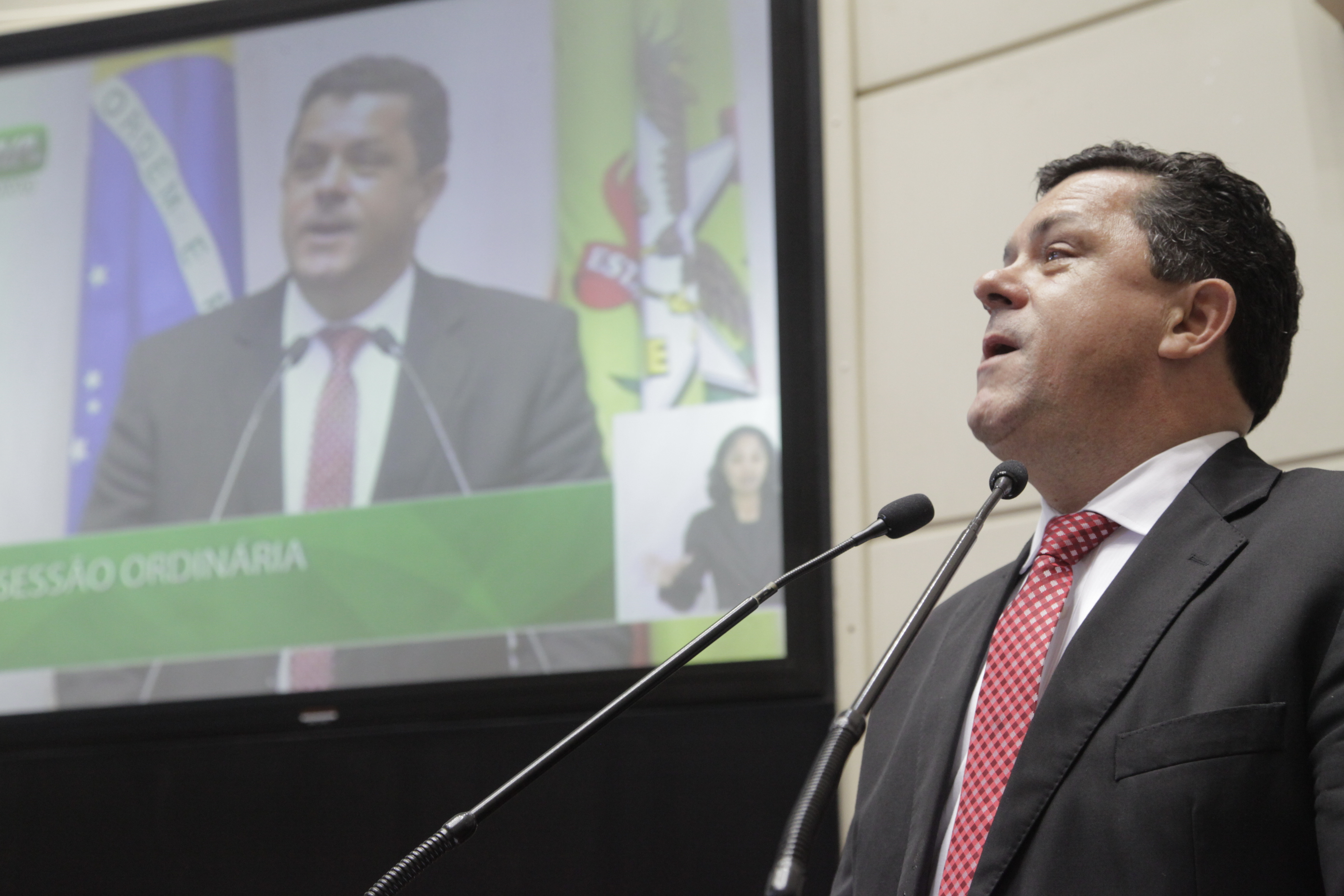 Sessão Ordinária da Assembleia Legislativa do Estado de Santa Catarina. Posse do Deputado Ivan Naatz (PDT)