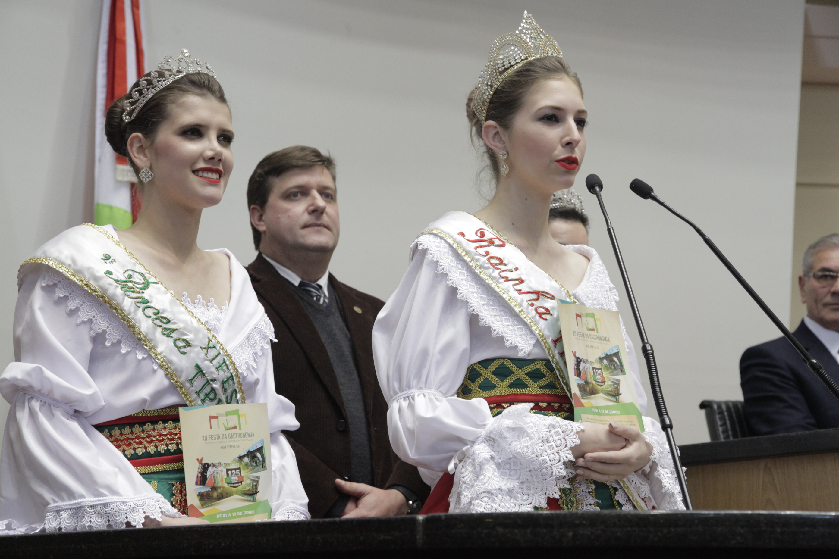Lançamento da XII Festa da Gastronomia de Nova Veneza.