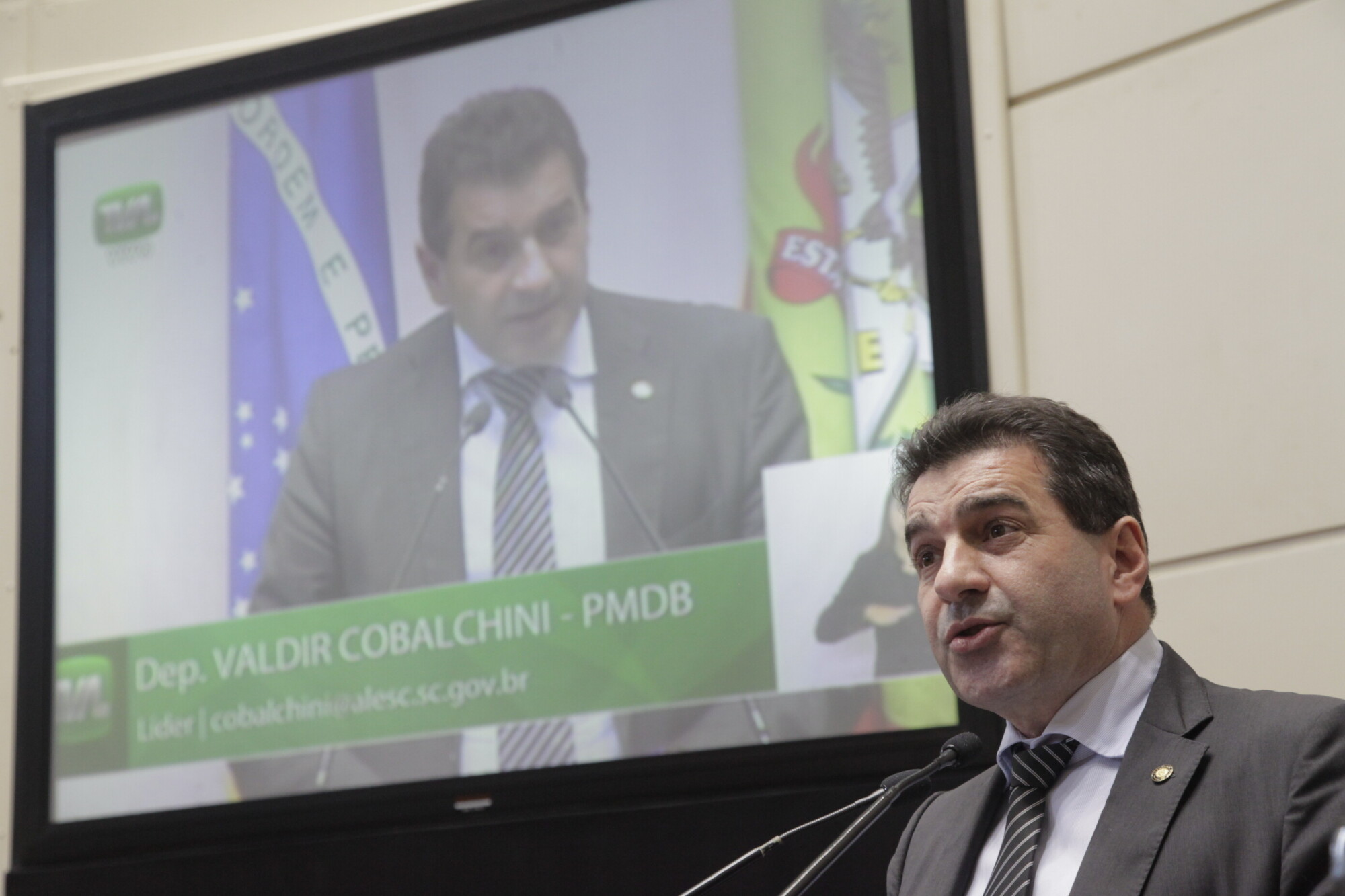 Deputado Valdir Cobalchini