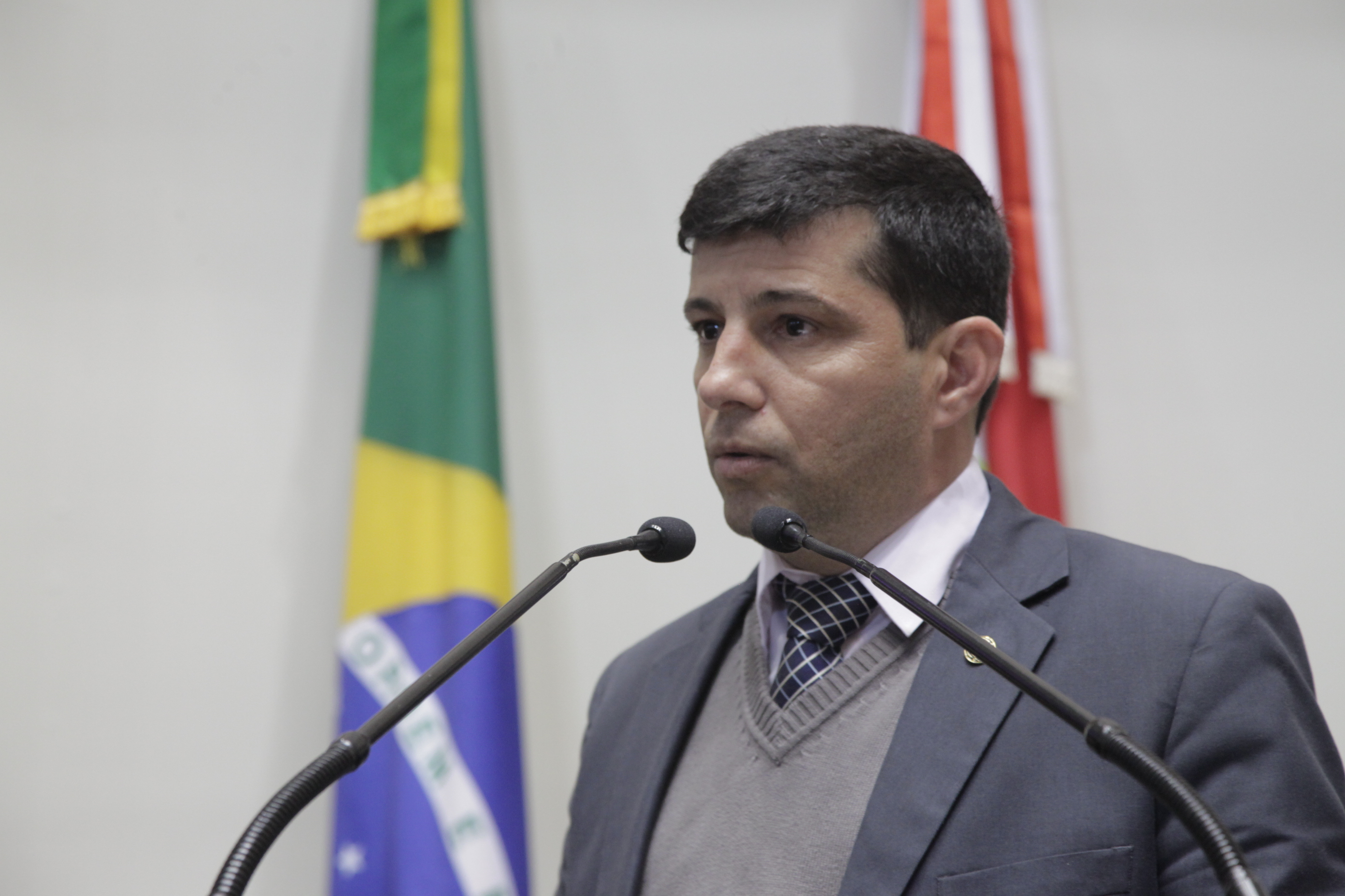 Sessão Ordinária da Assembleia Legislativa do Estado de Santa Catarina. Deputado Fábio Flôr (PP).
