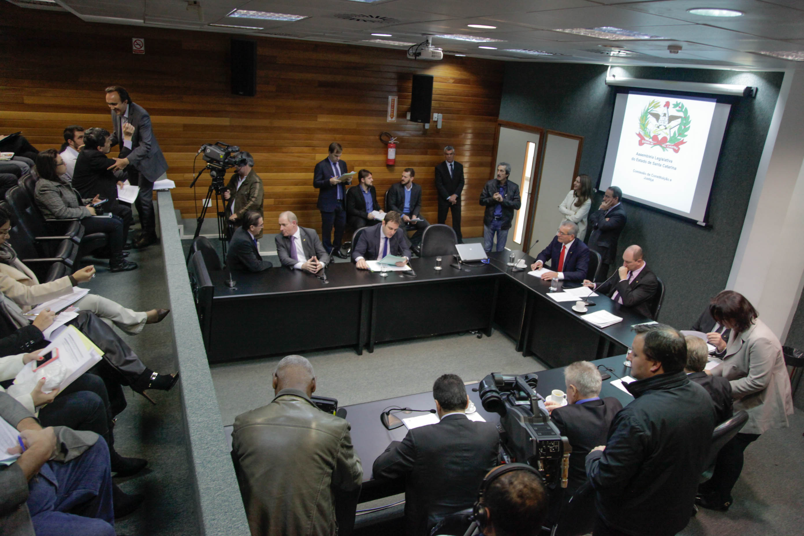 Reunião da Comissão de Constituição e Justiça.