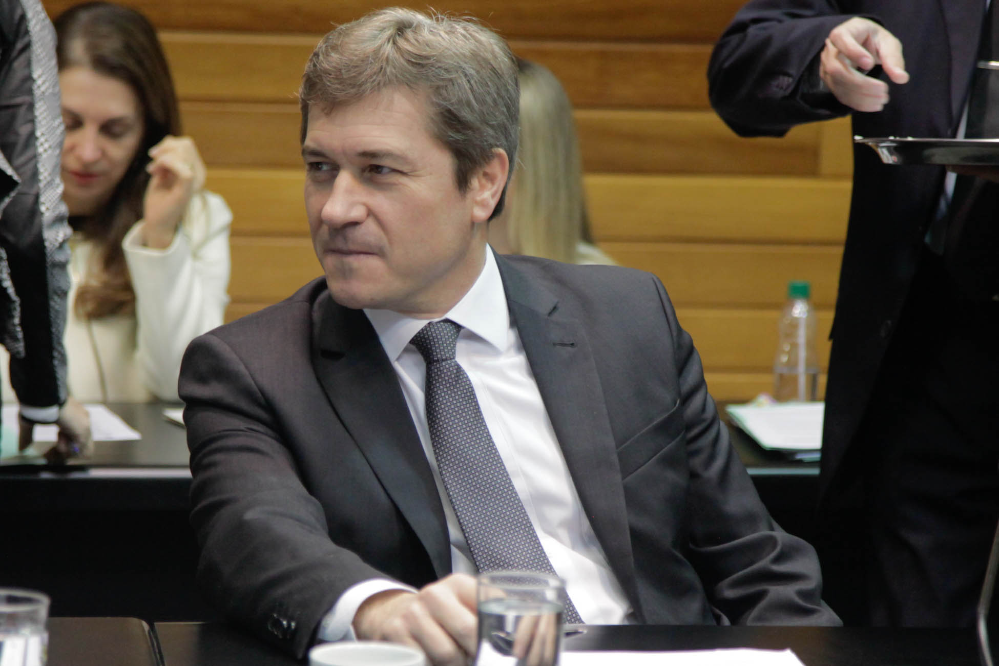 Deputado José Nei Ascari (PSD) em Reunião da Comissão de Constituição e Justiça.